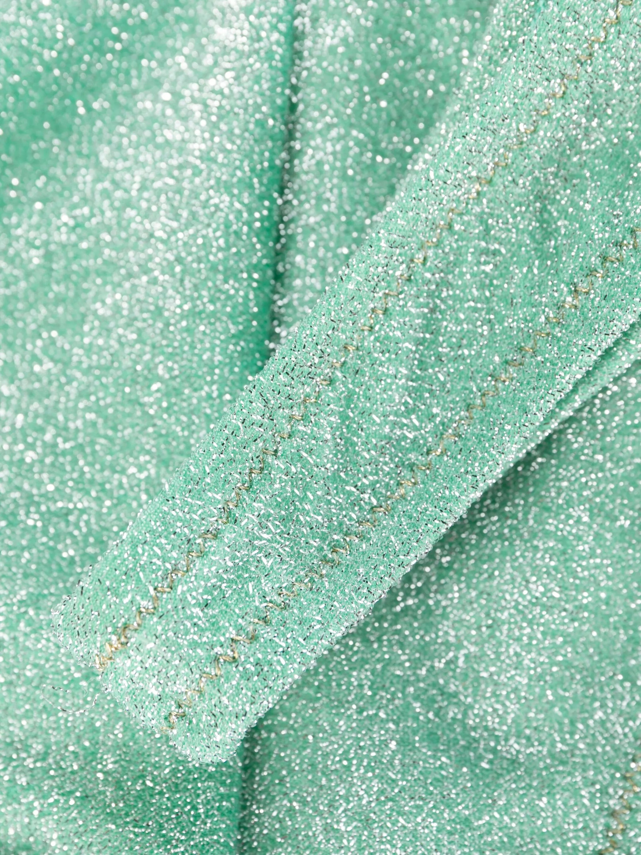 Brigitte metallic-threading bikini
