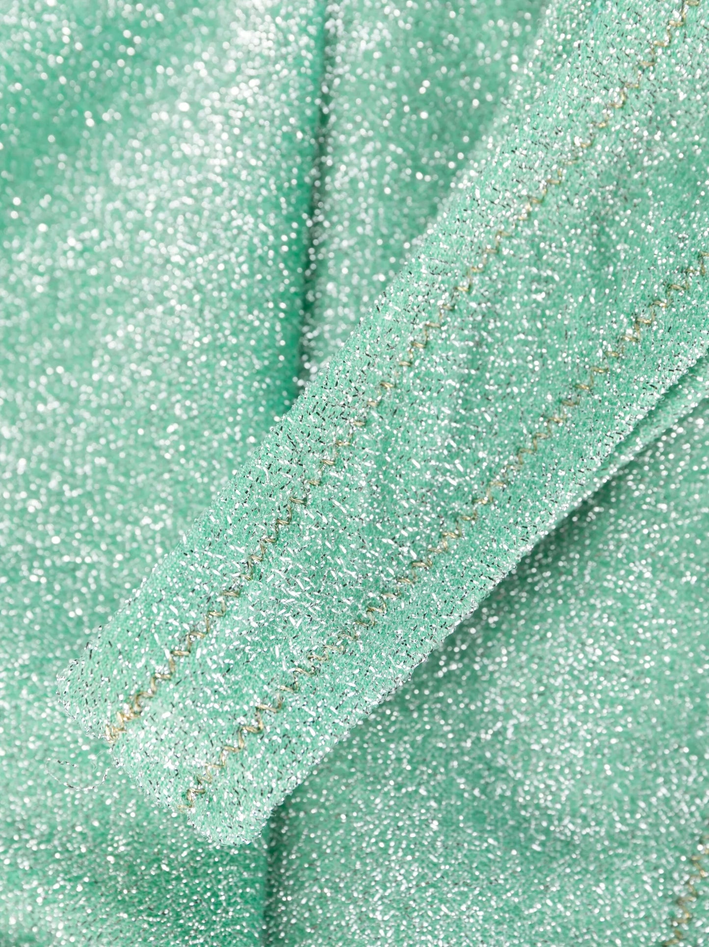 Brigitte metallic-threading bikini