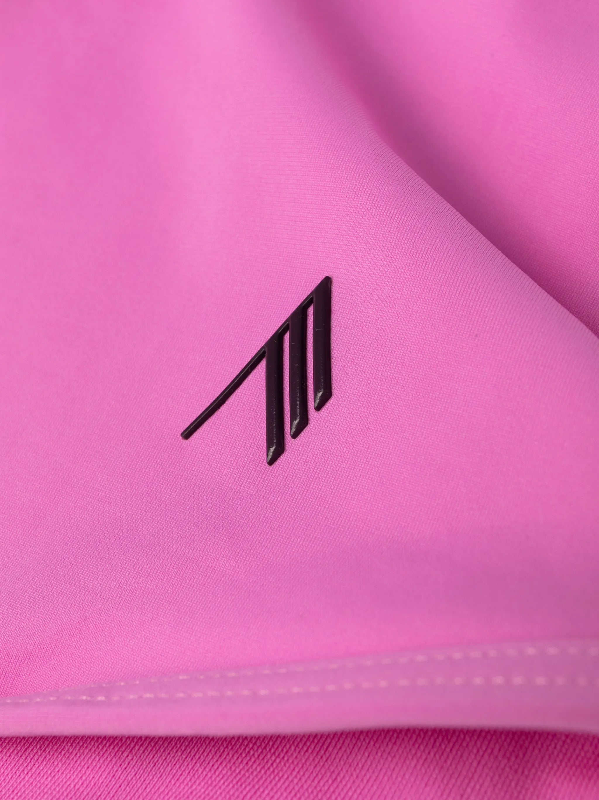 one-shoulder logo-print swimsuit
