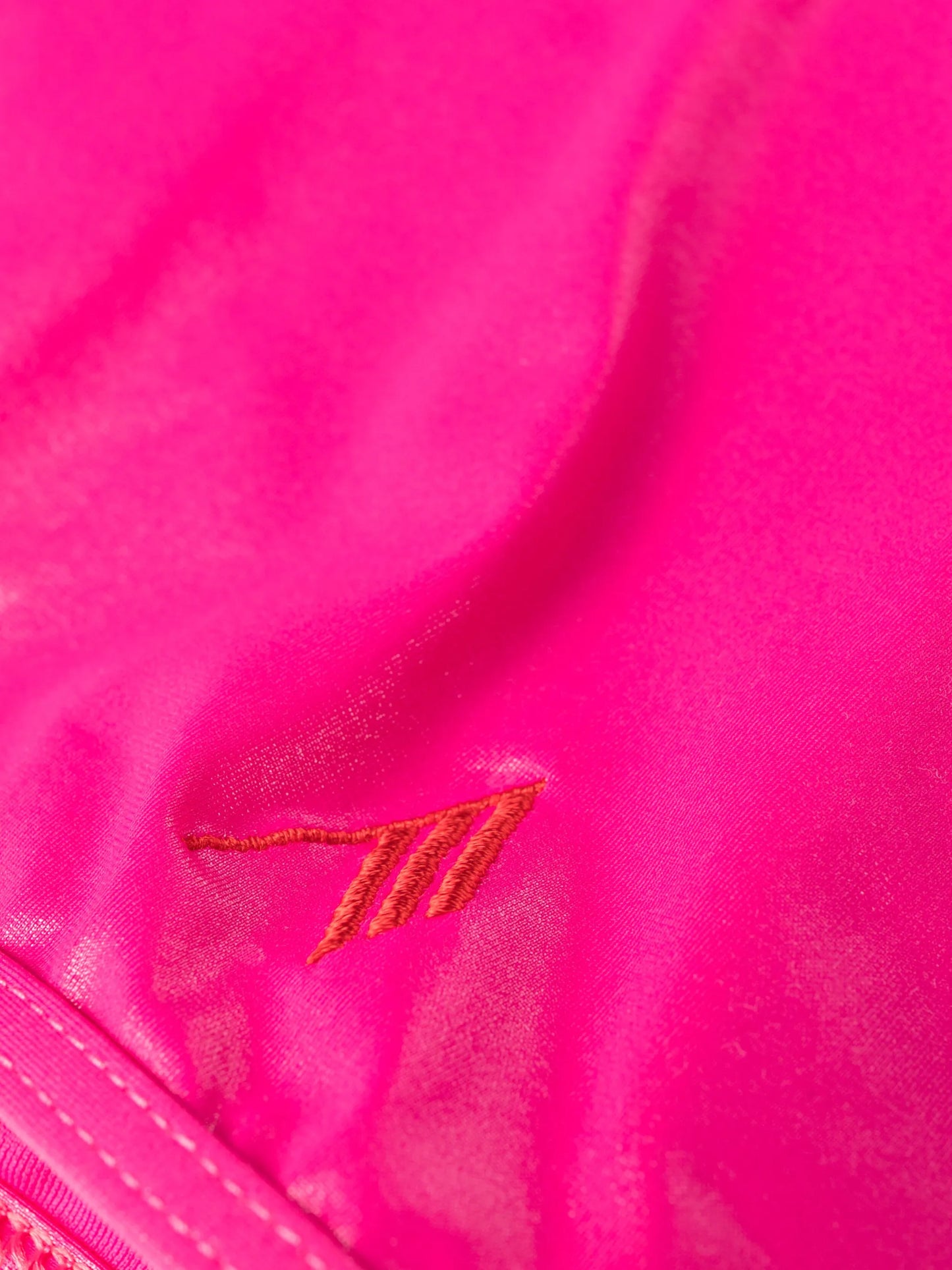 logo-embroidered crossover-strap bikini