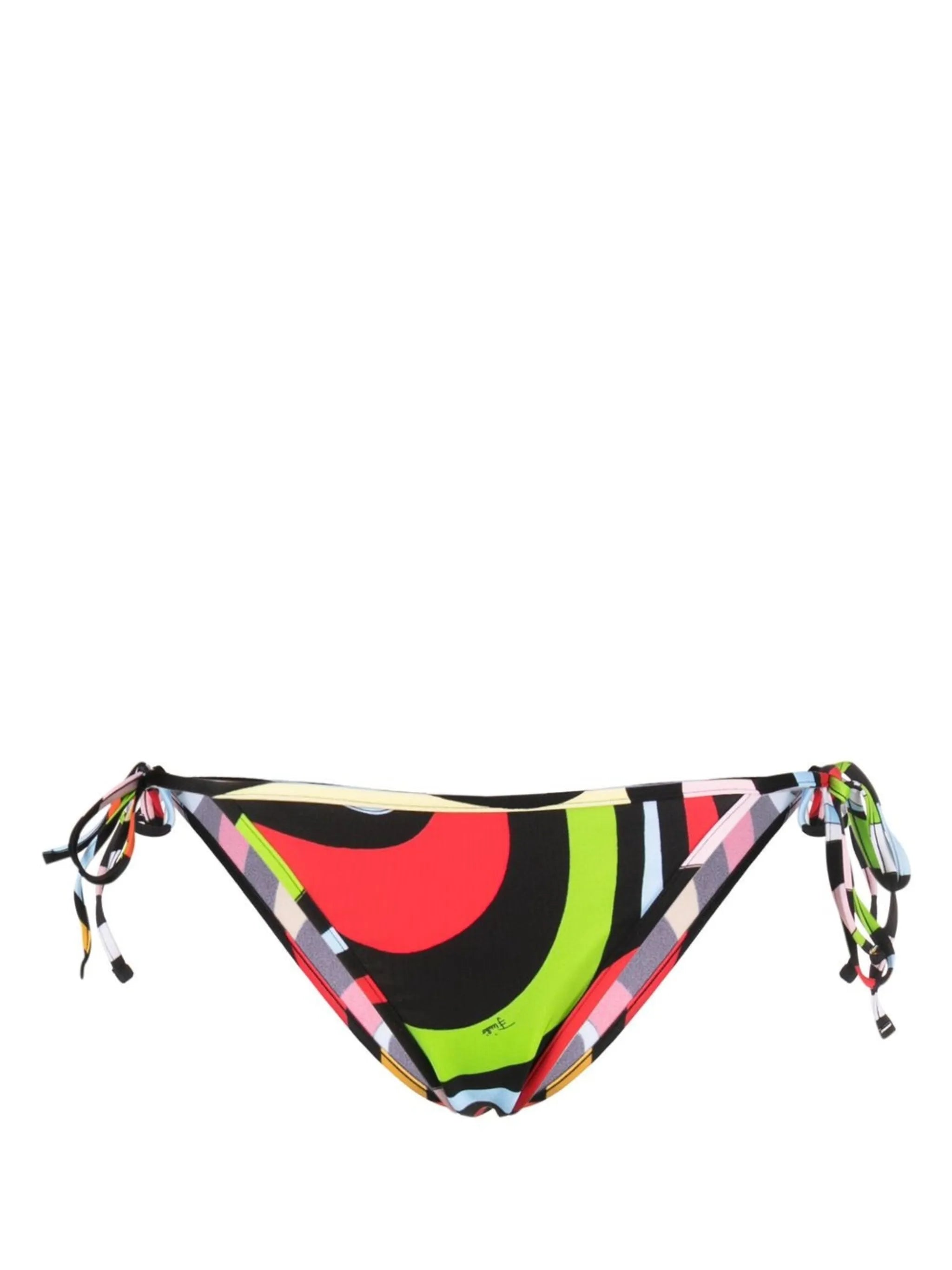 Marmo-print bikini bottoms