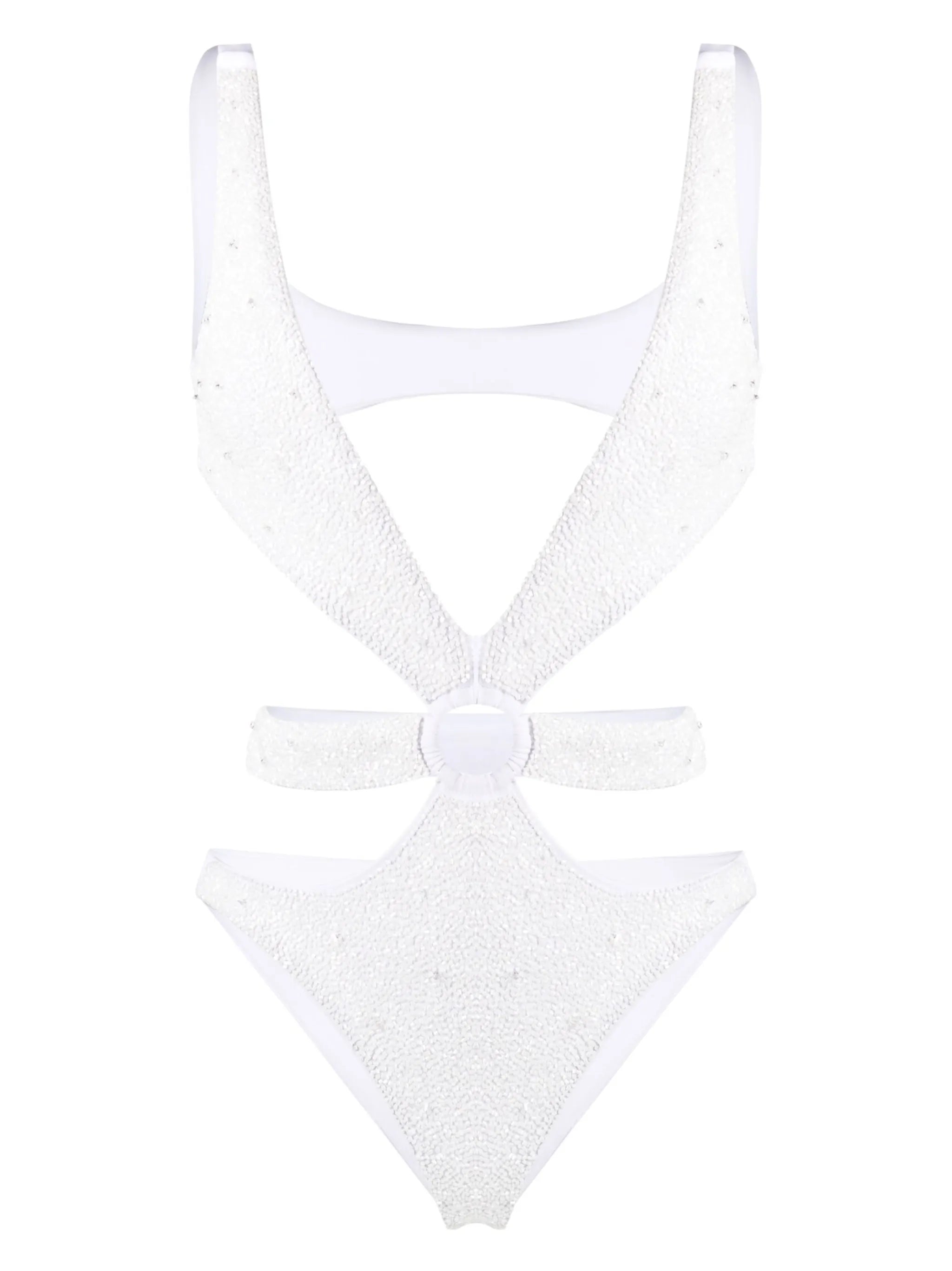 Carlotta cut-out swimsuit