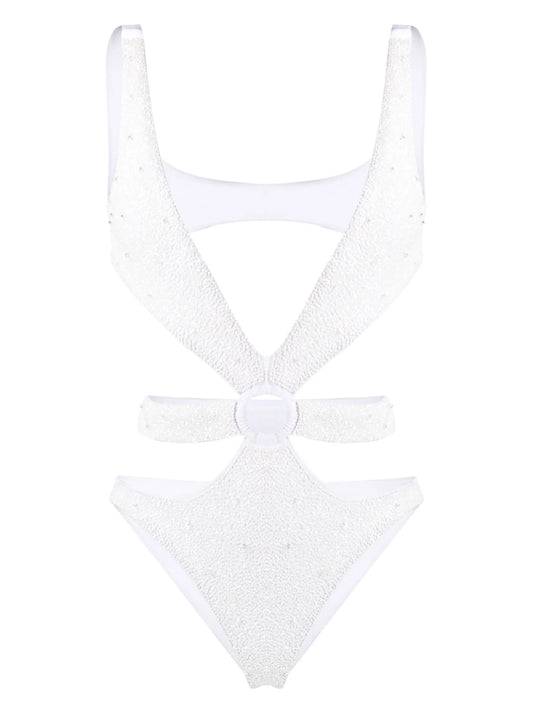 Carlotta cut-out swimsuit