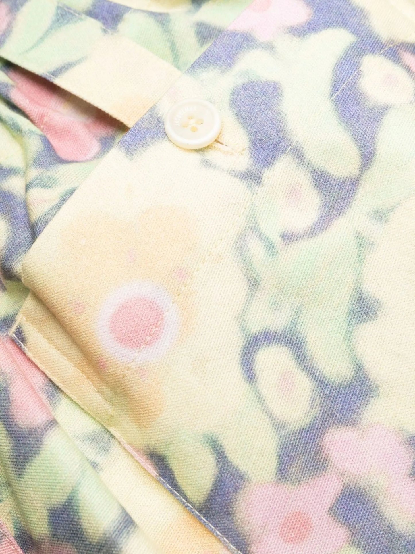 floral-print straight-leg trousers