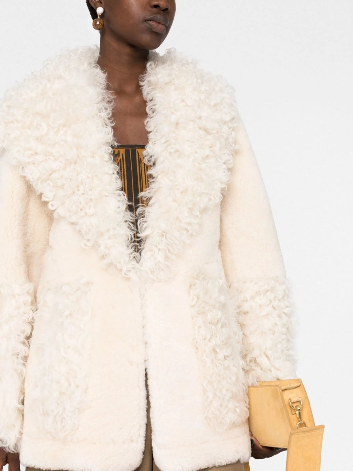 La Veste Piobbu shearling coat