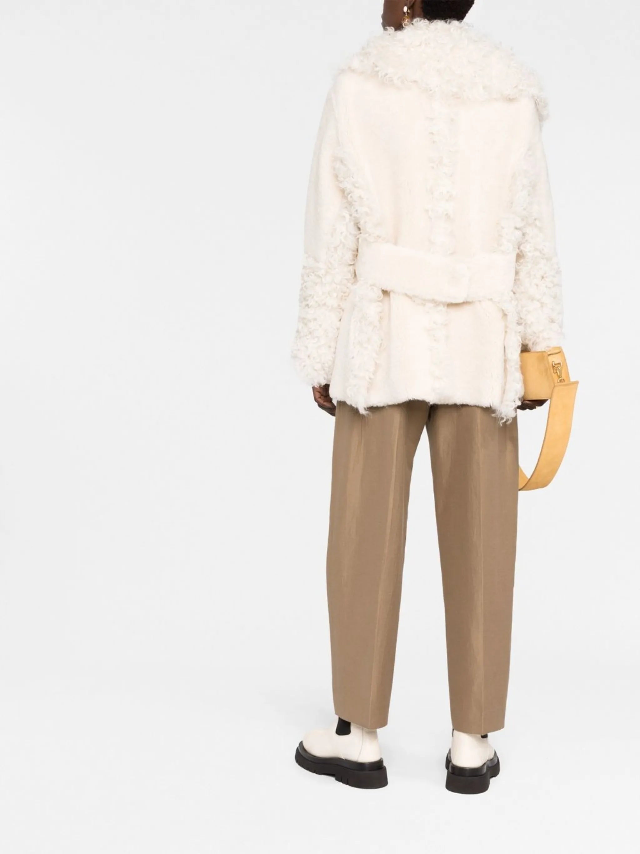 La Veste Piobbu shearling coat