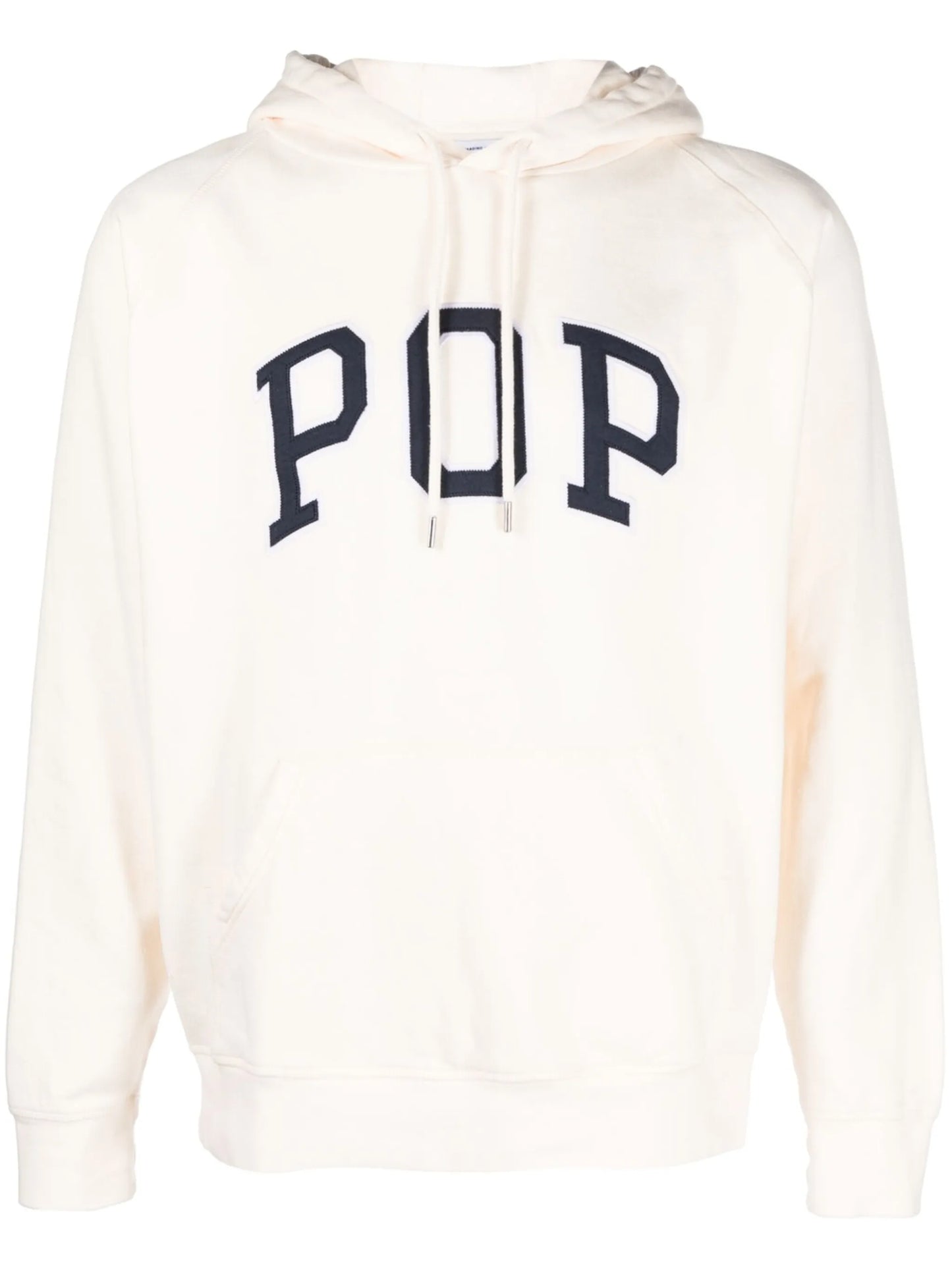 logo-print cotton hoodie