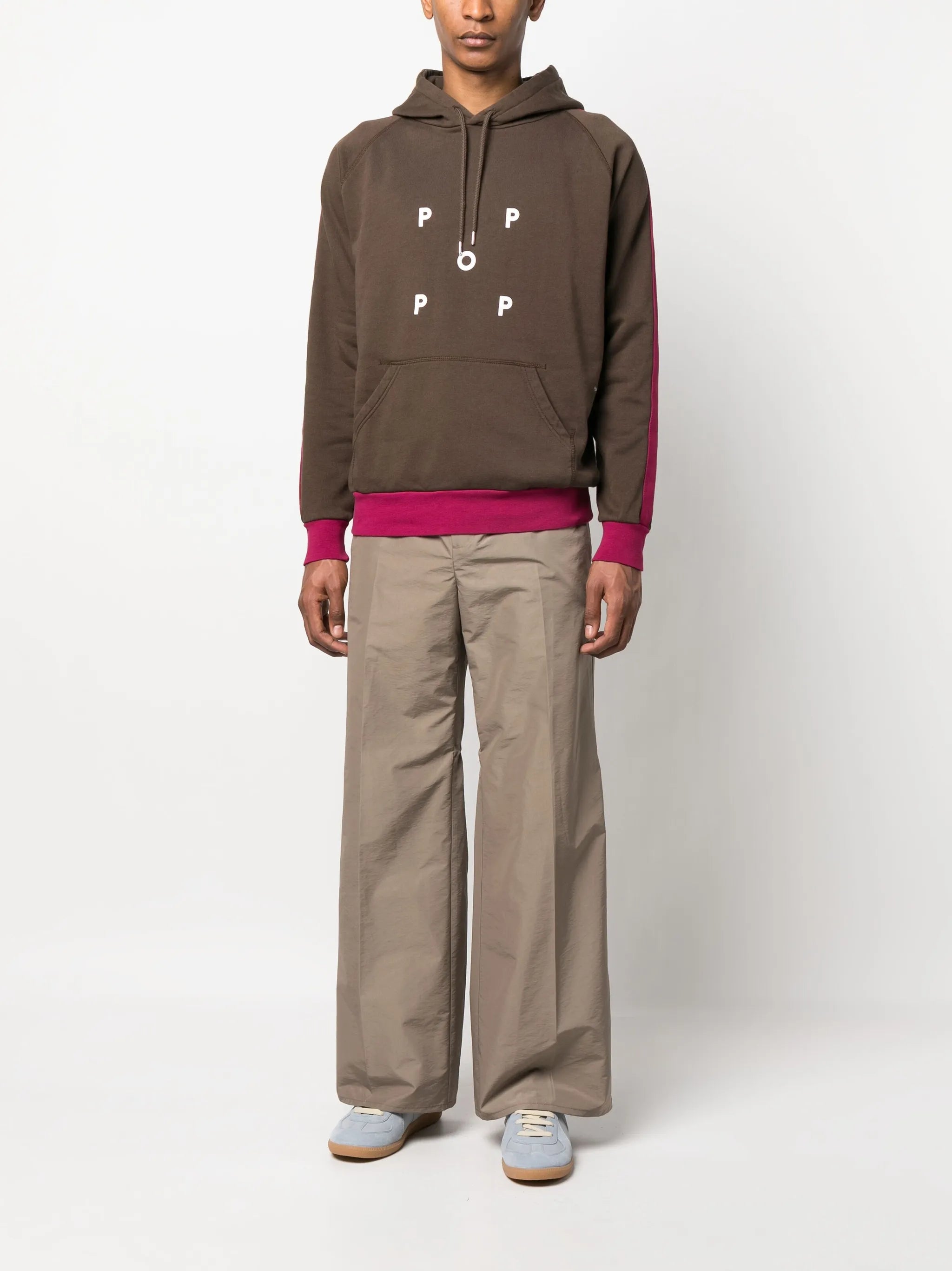 Keenan logo-print cotton hoodie