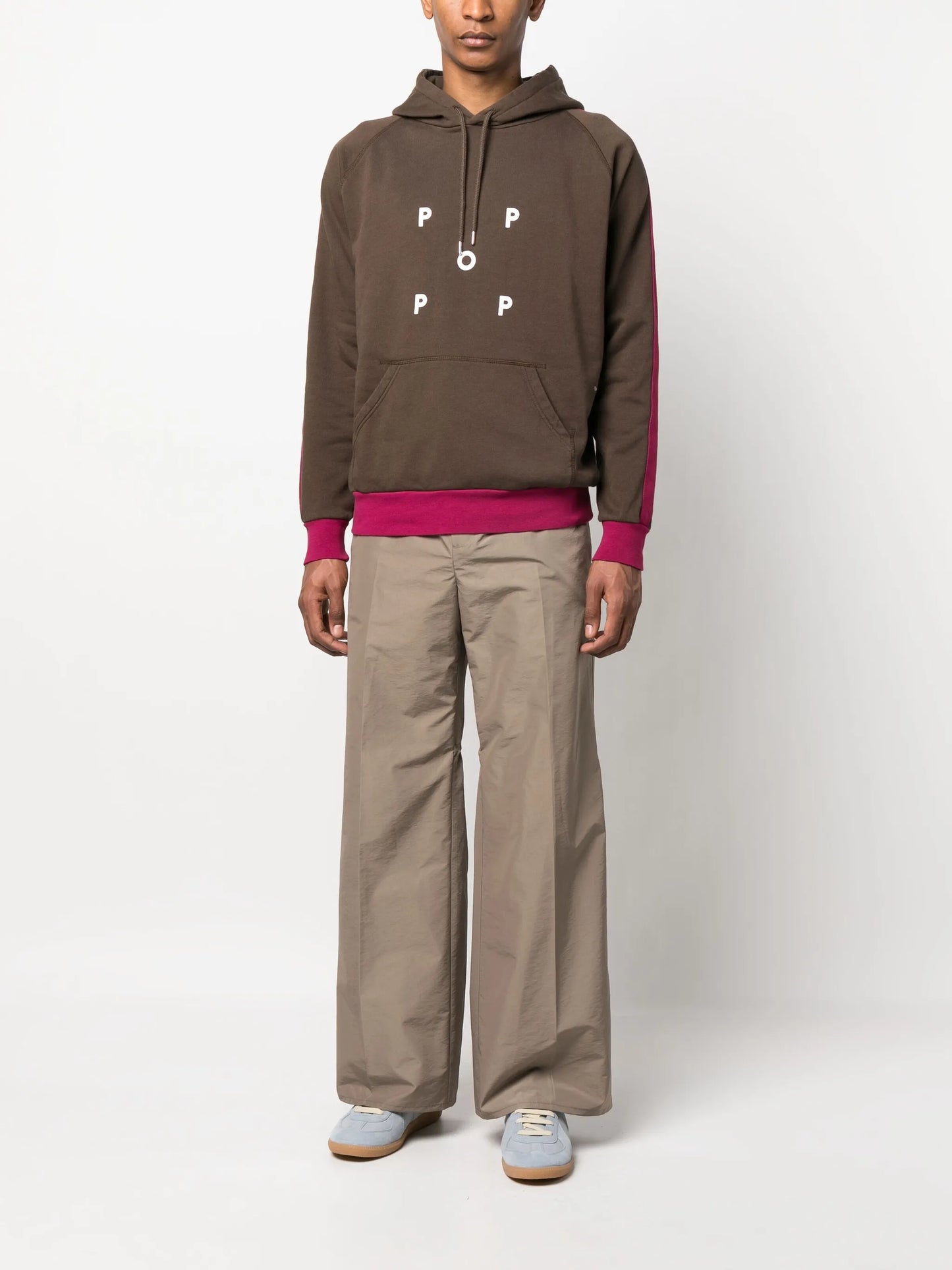 Keenan logo-print cotton hoodie