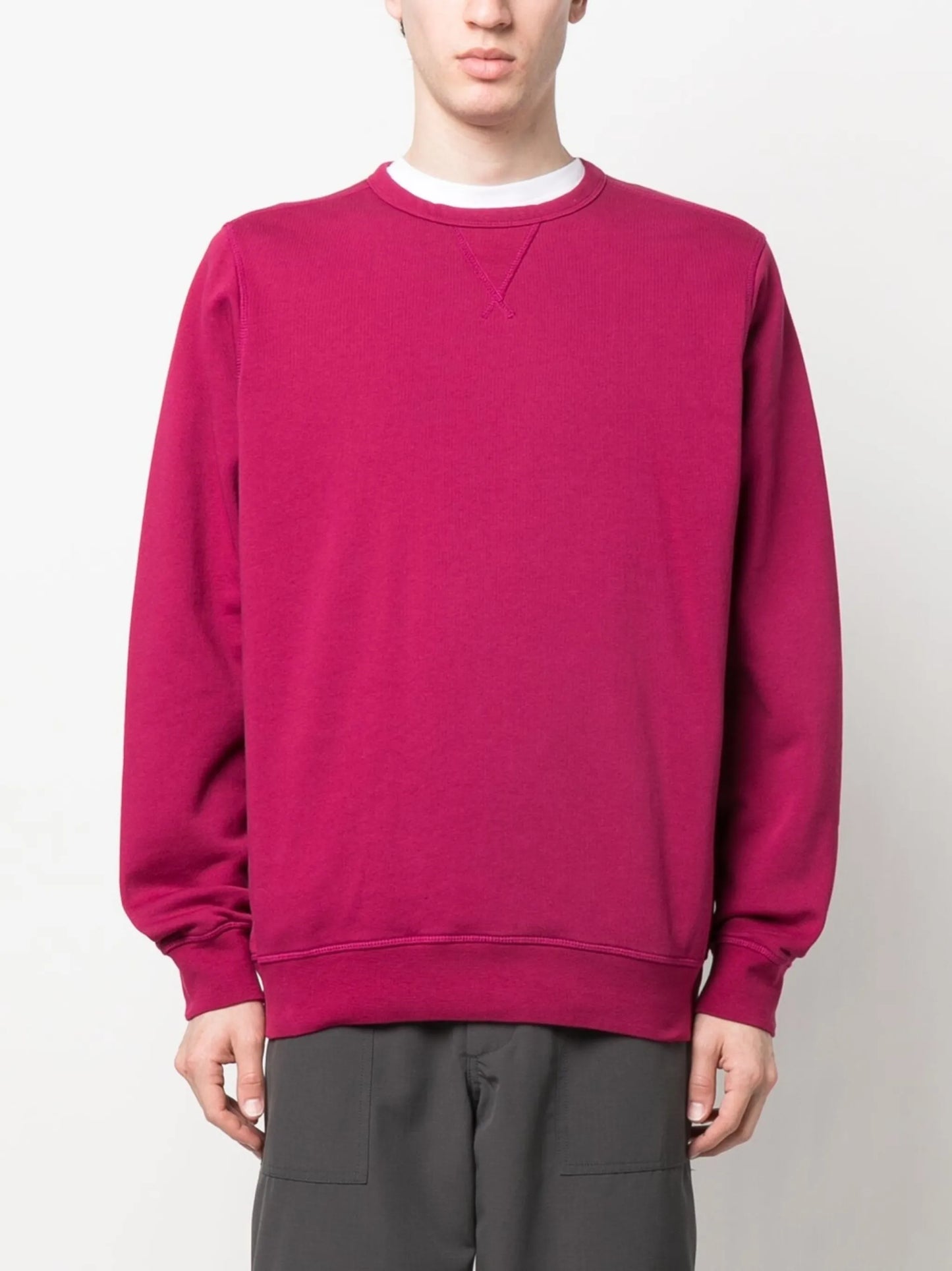 logo-print crewneck sweatshirt