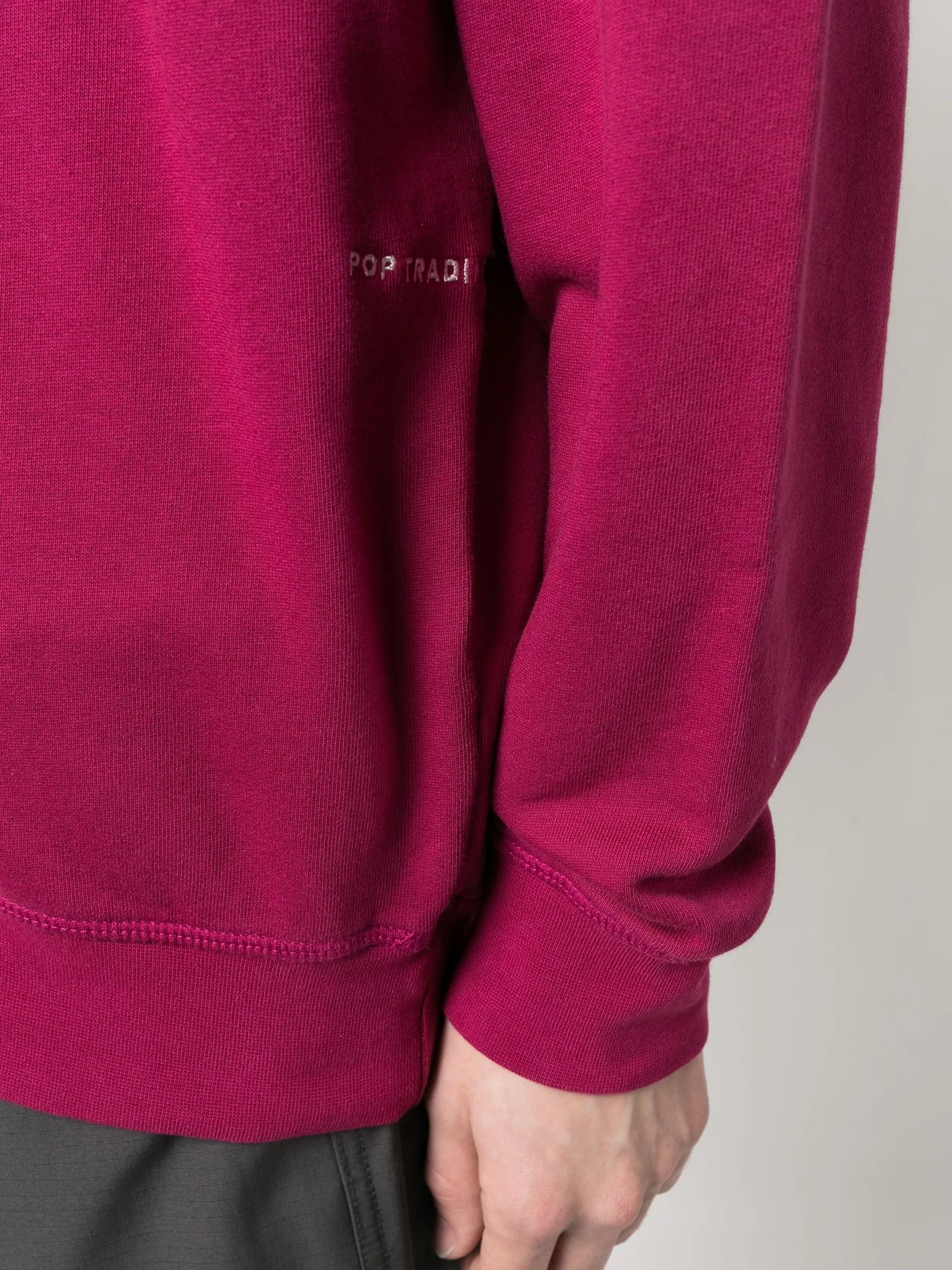 logo-print crewneck sweatshirt