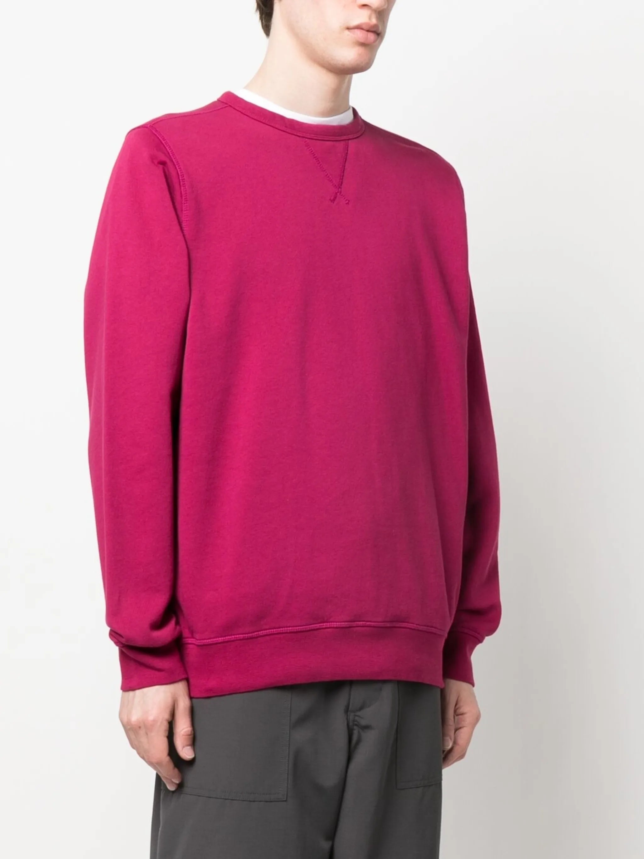 logo-print crewneck sweatshirt
