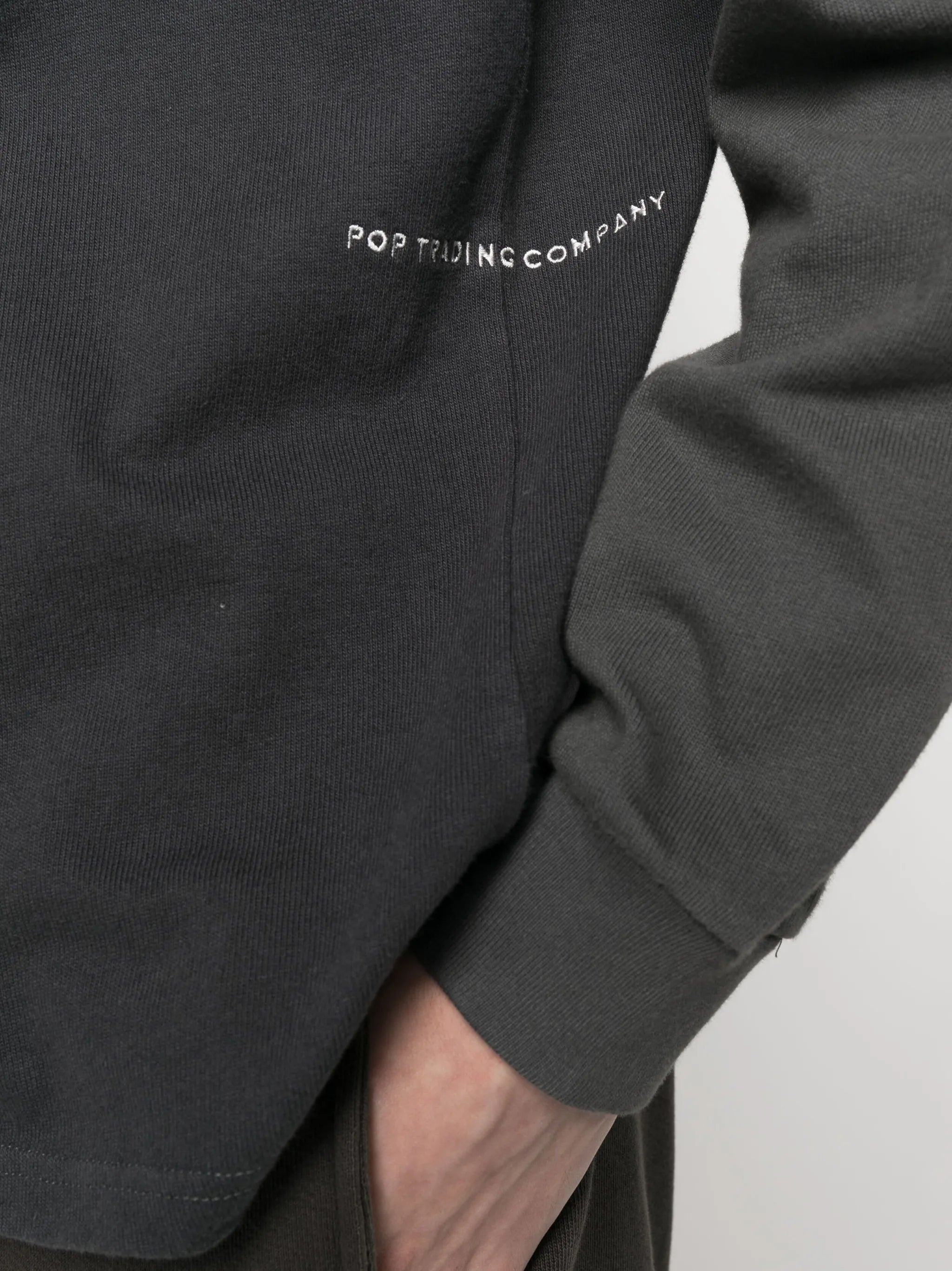 panelled-design polo shirt