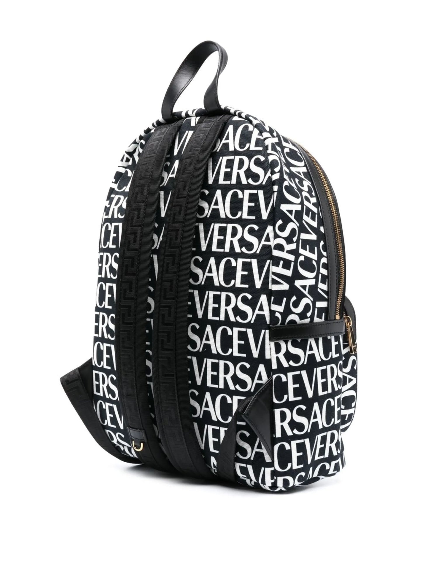 logo-print backpack