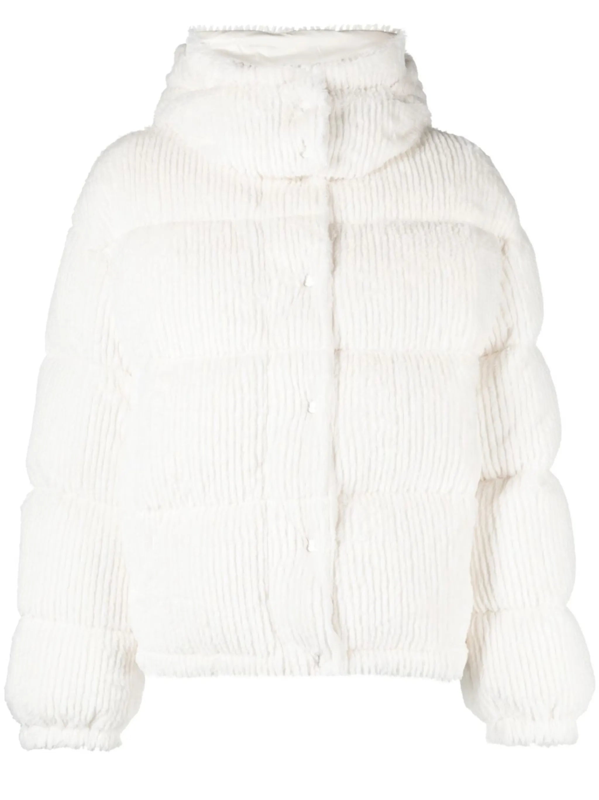 padded hooded jacket