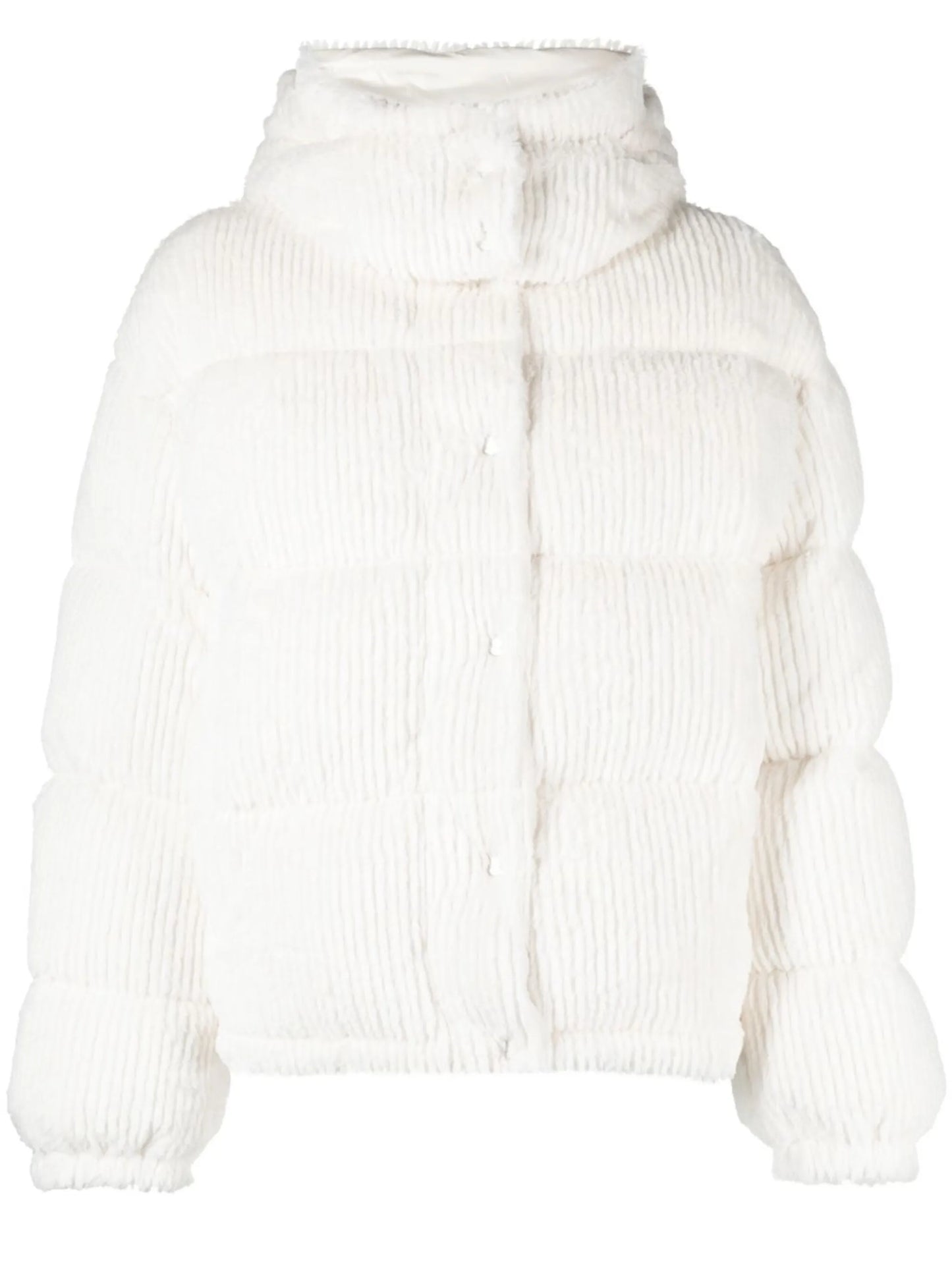 padded hooded jacket