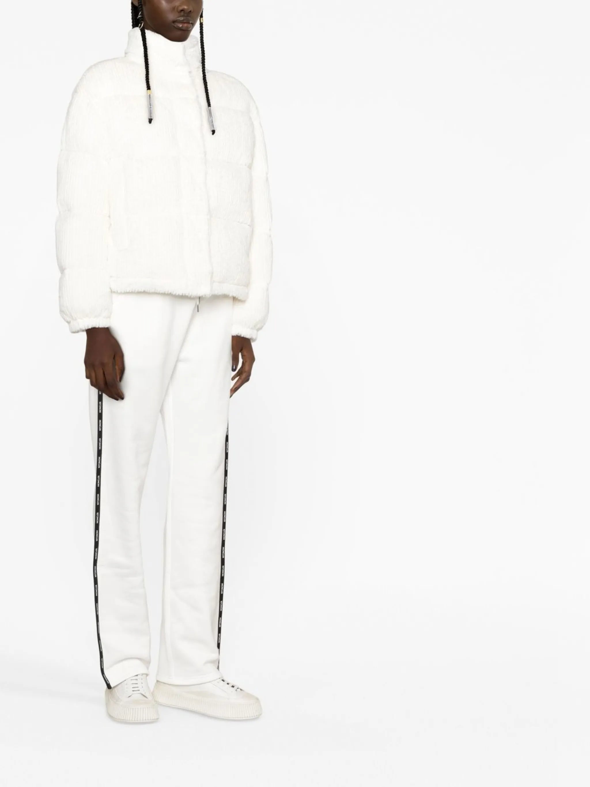 padded hooded jacket