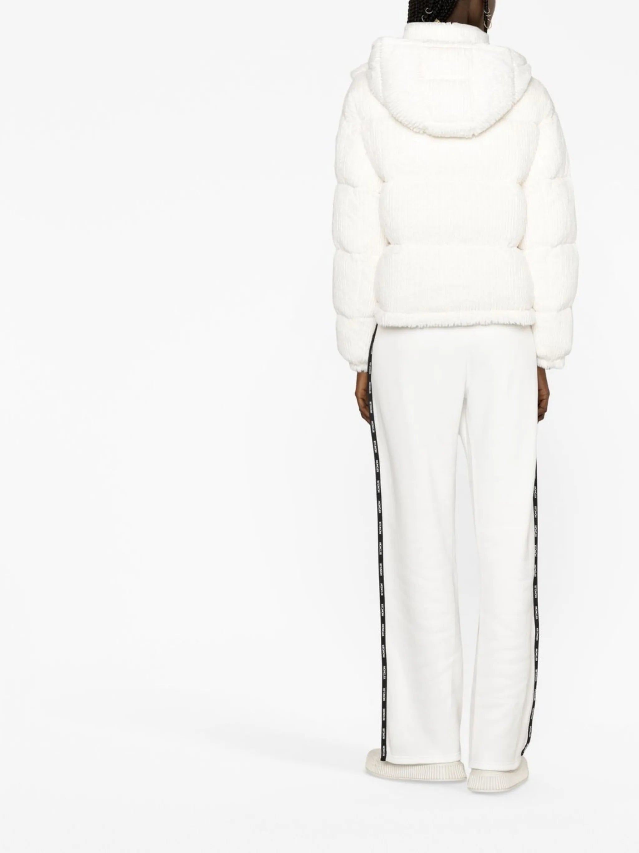 padded hooded jacket