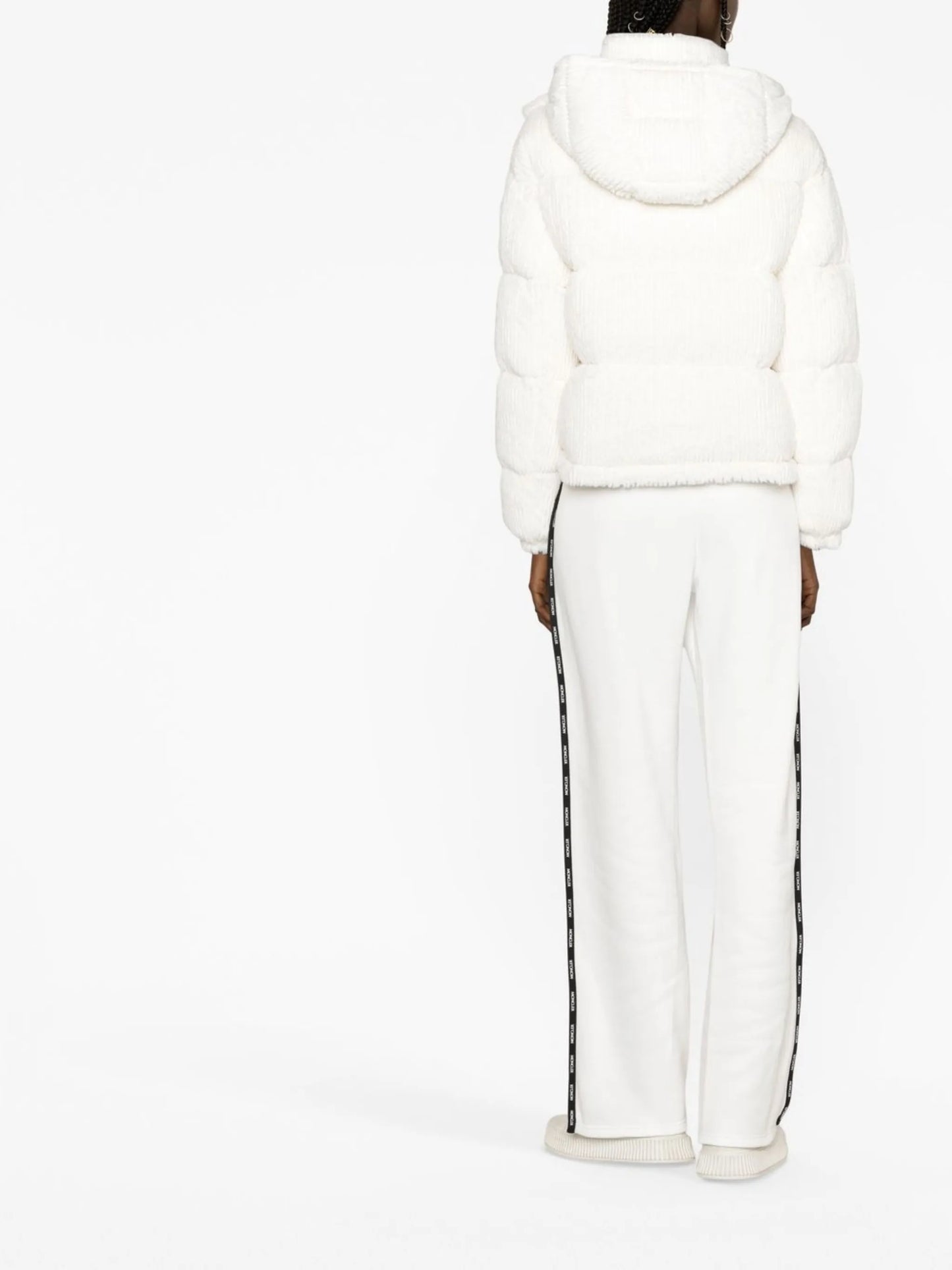padded hooded jacket