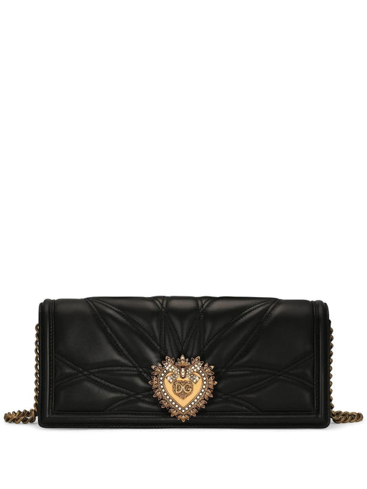 Devotion quilted shoulder bag