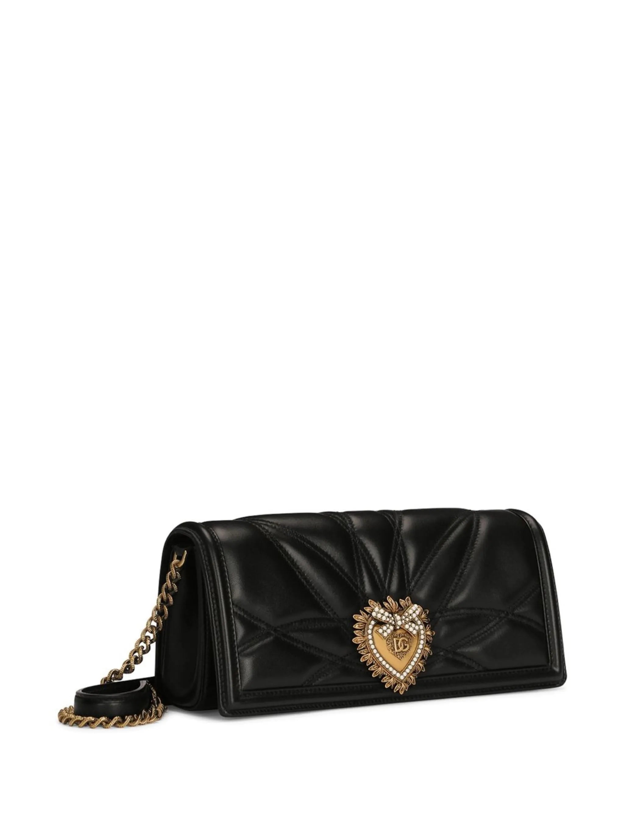 Devotion quilted shoulder bag