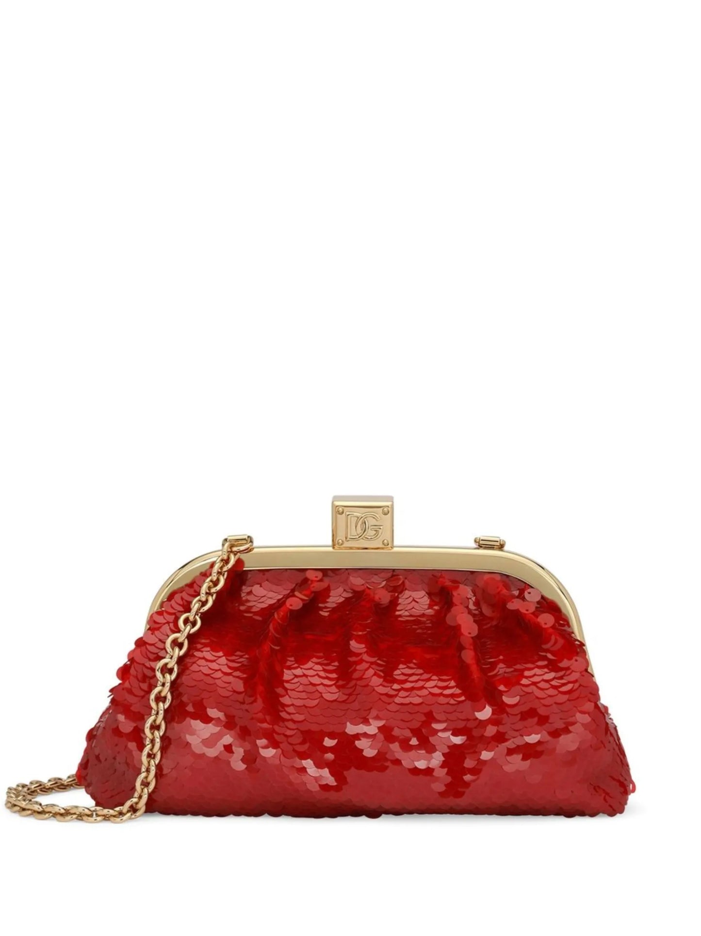 Maria sequin-embellished clutch bag