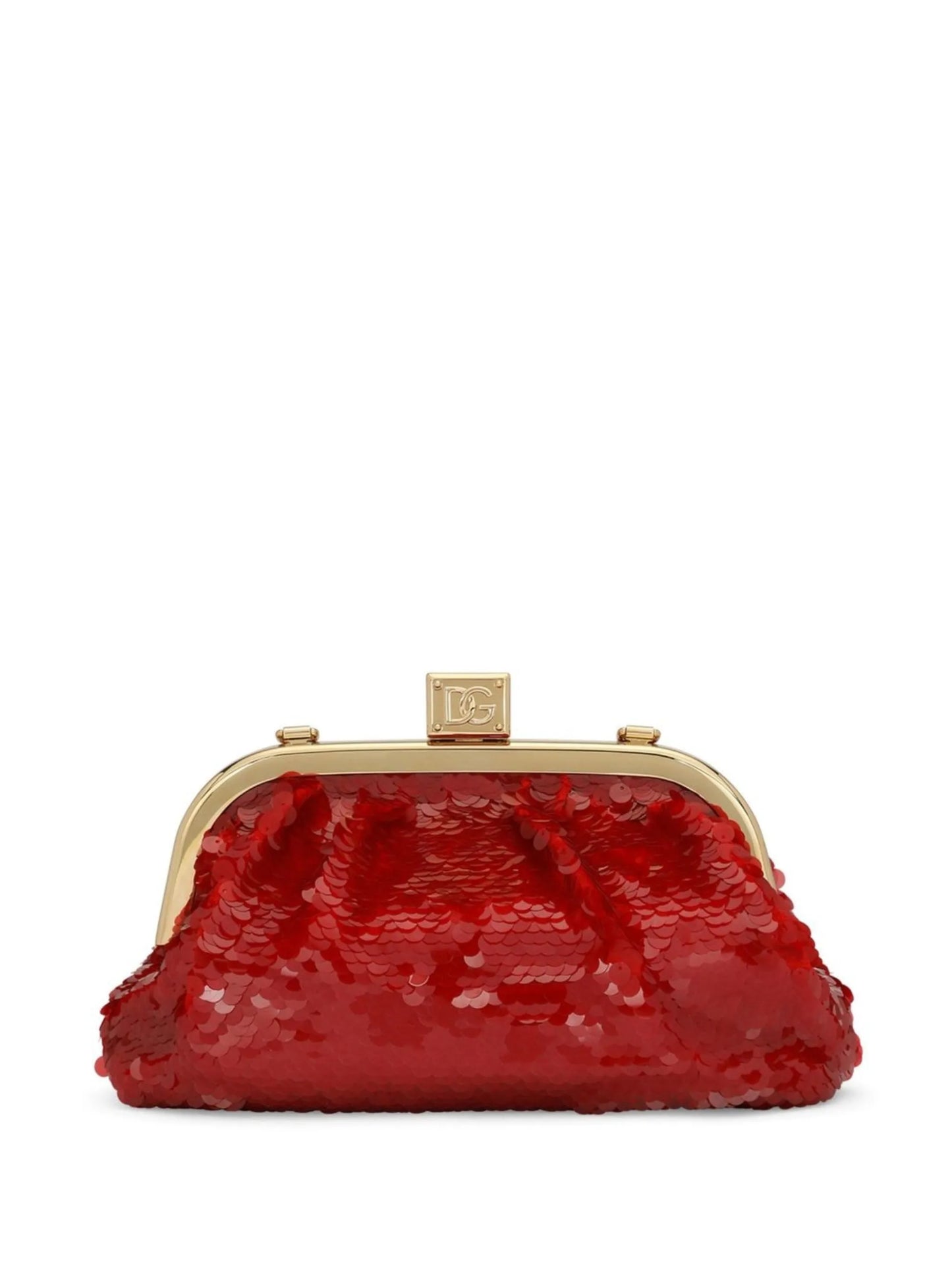 Maria sequin-embellished clutch bag