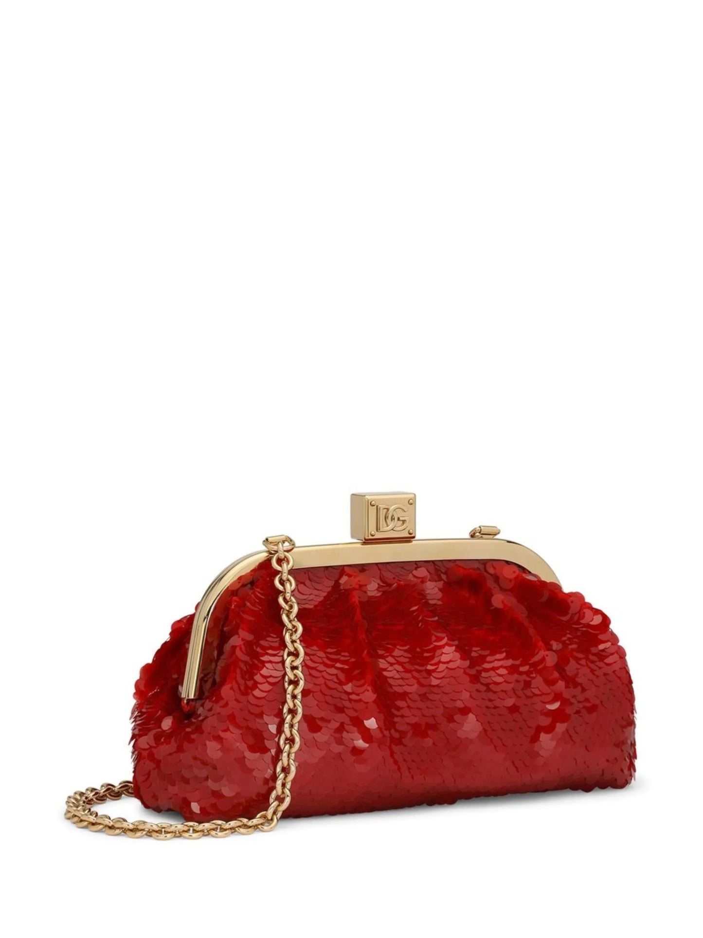 Maria sequin-embellished clutch bag