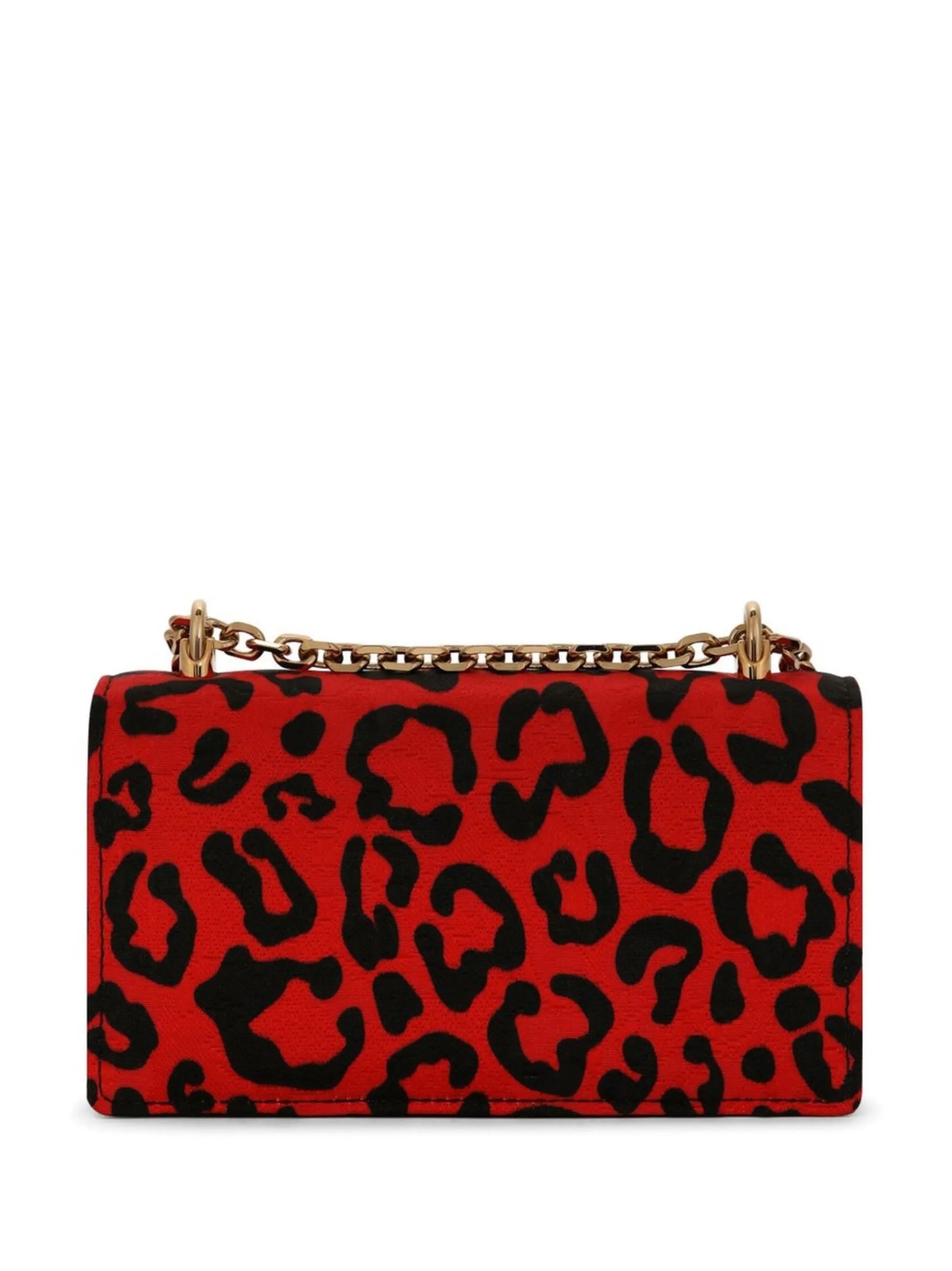 DG Girls leopard-print phone bag