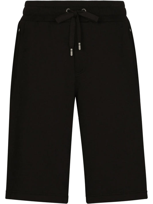 logo-tag track shorts
