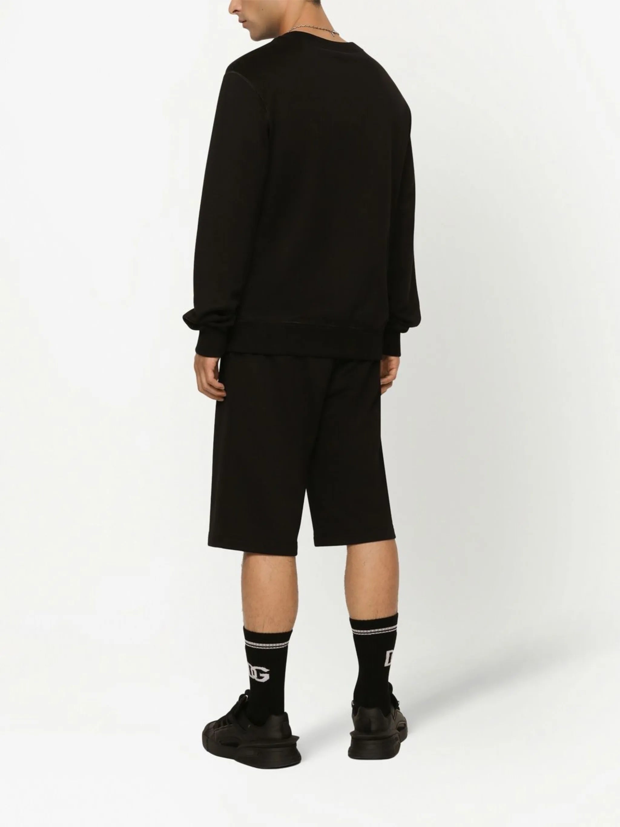 logo-tag track shorts