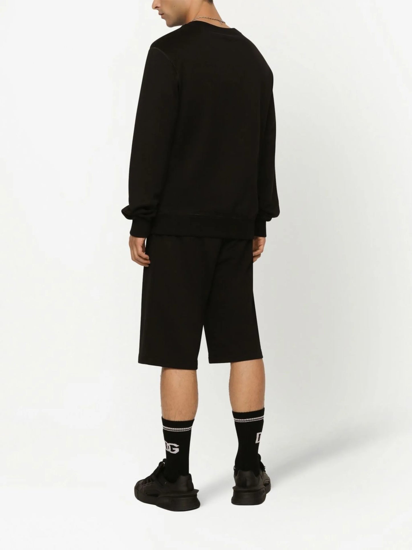 logo-tag track shorts