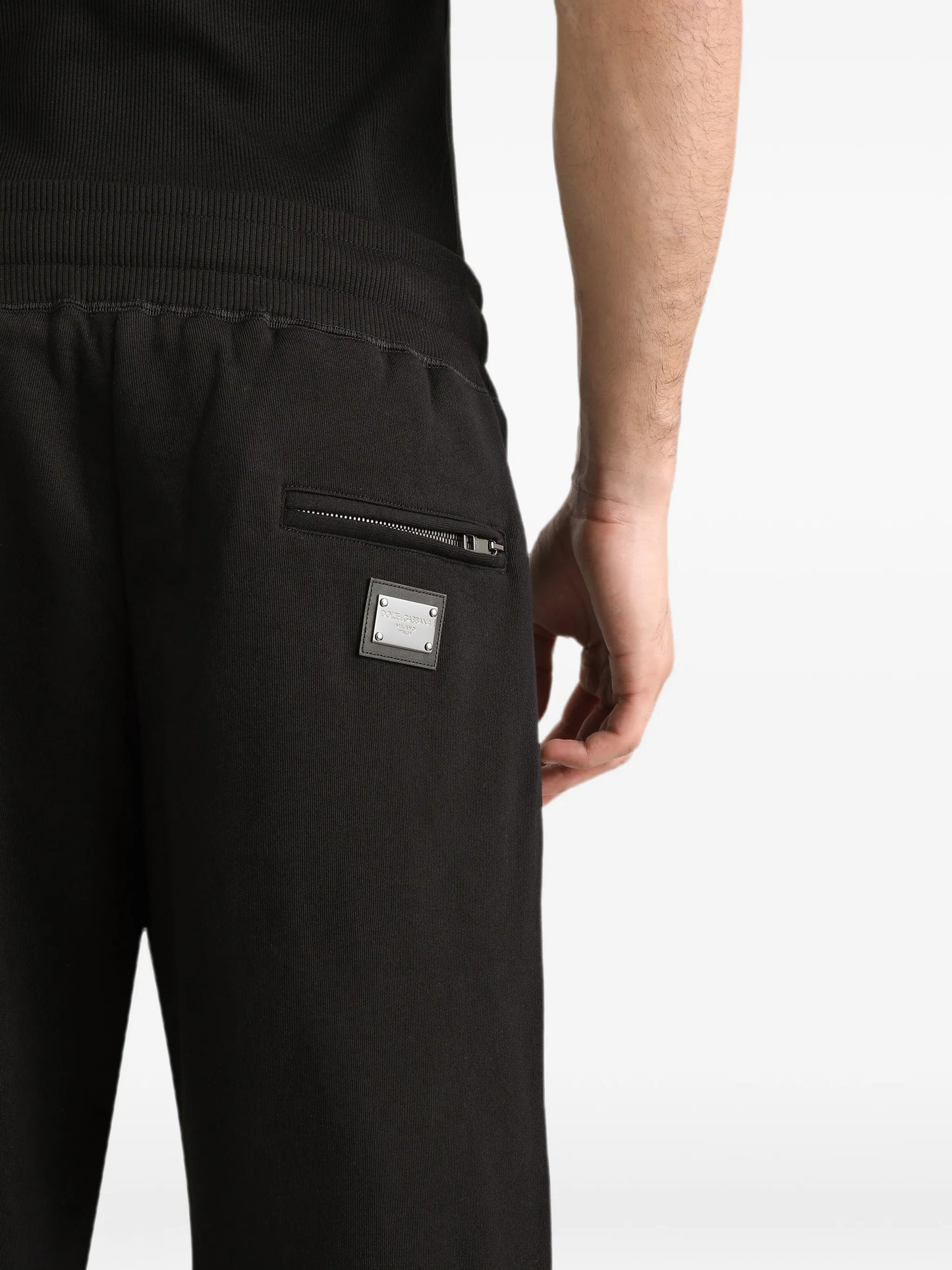 logo-tag track shorts