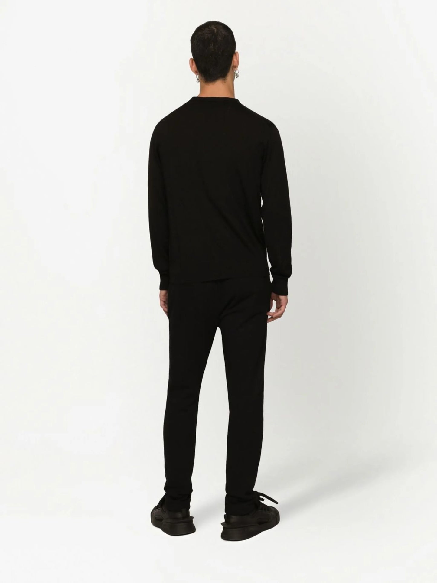 DG-logo intarsia wool jumper