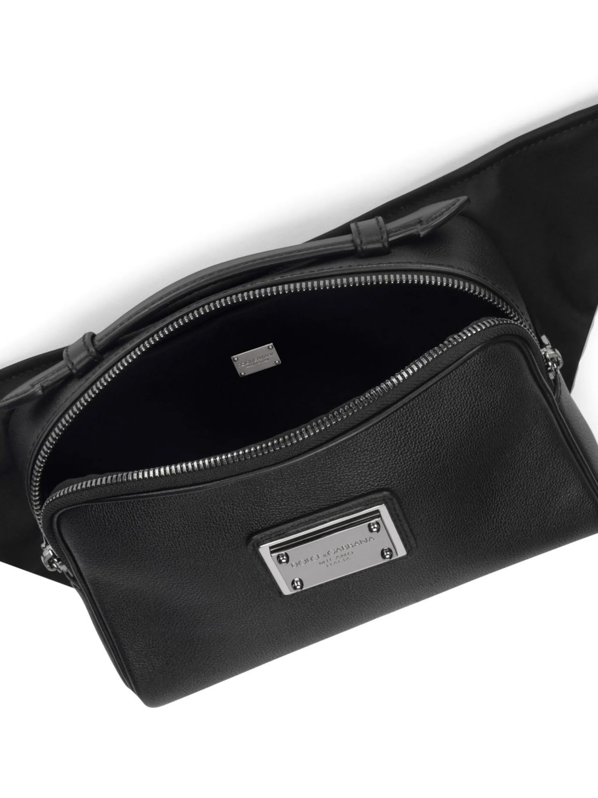 logo-tag belt bag
