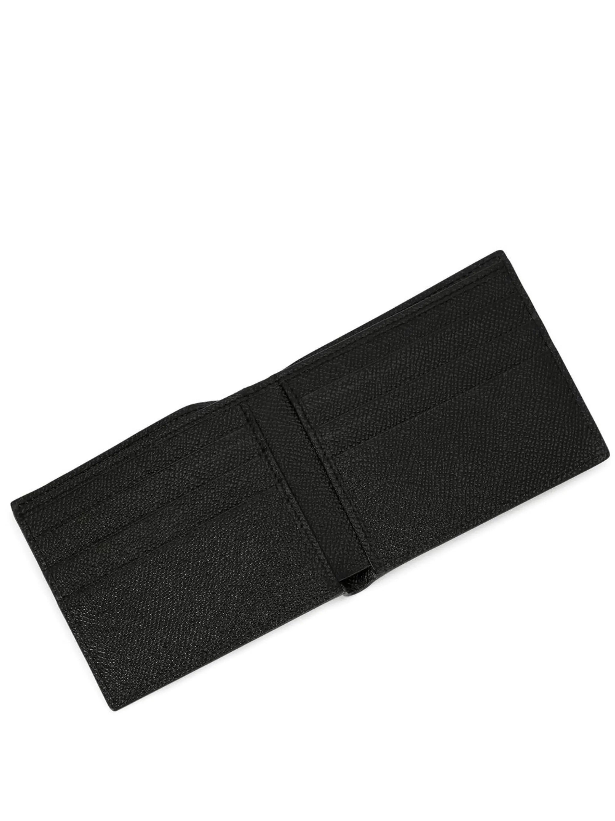 DG-logo leather bifold wallet