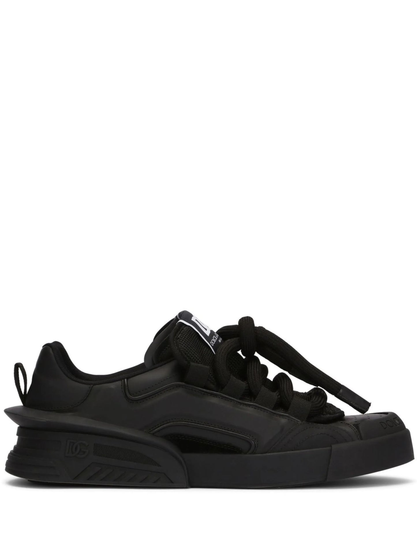 logo-patch low-top sneakers
