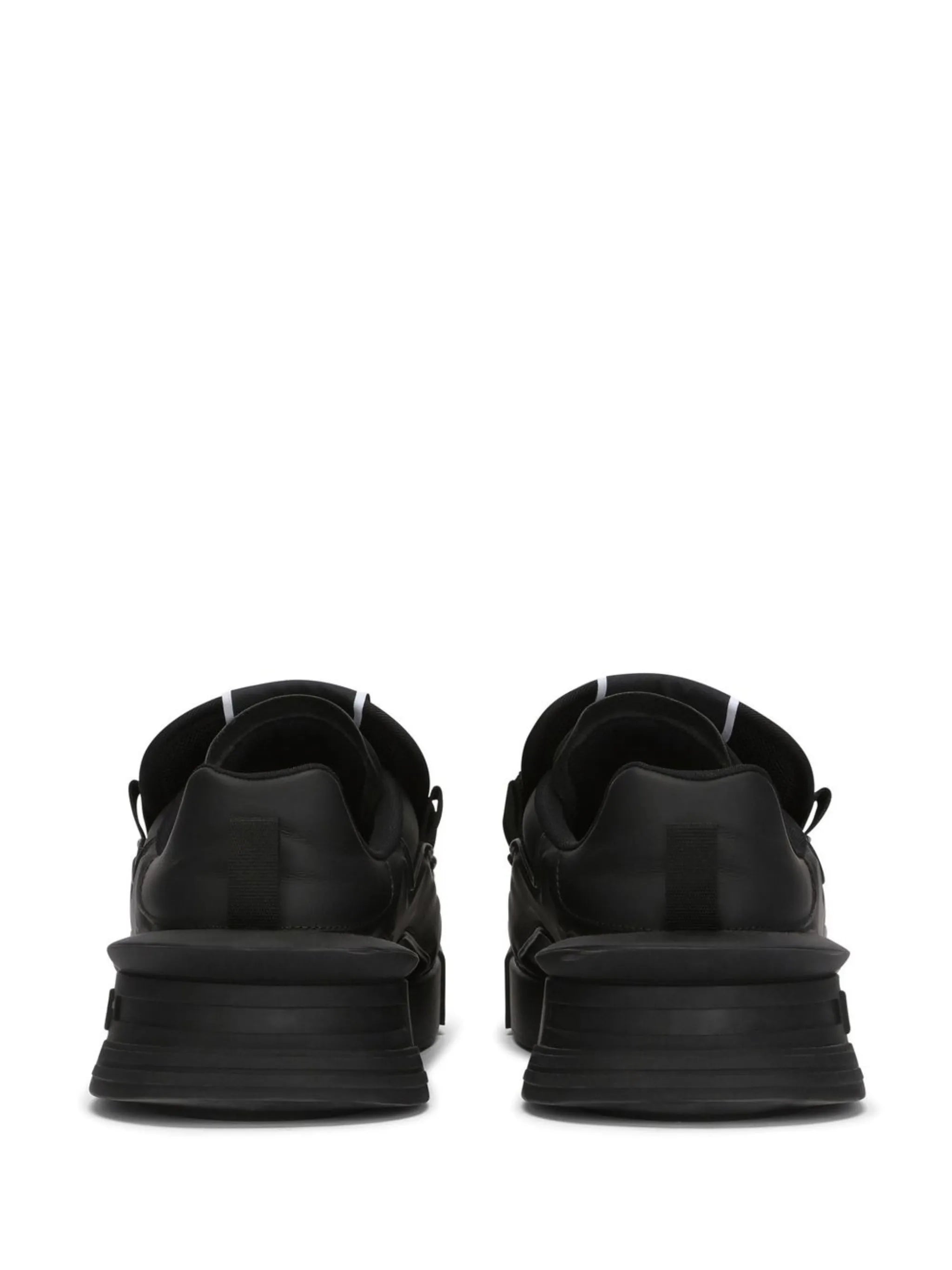logo-patch low-top sneakers