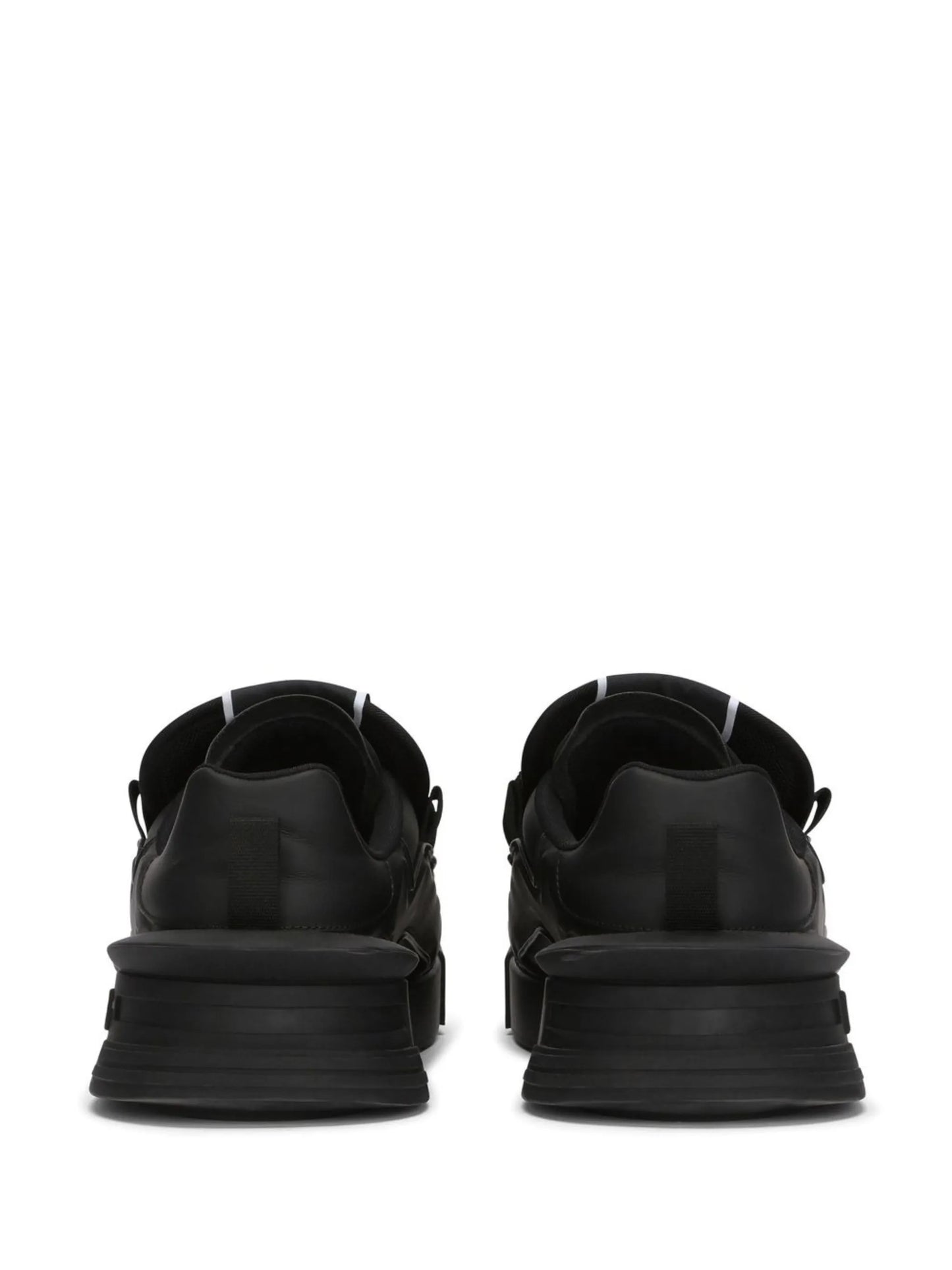 logo-patch low-top sneakers