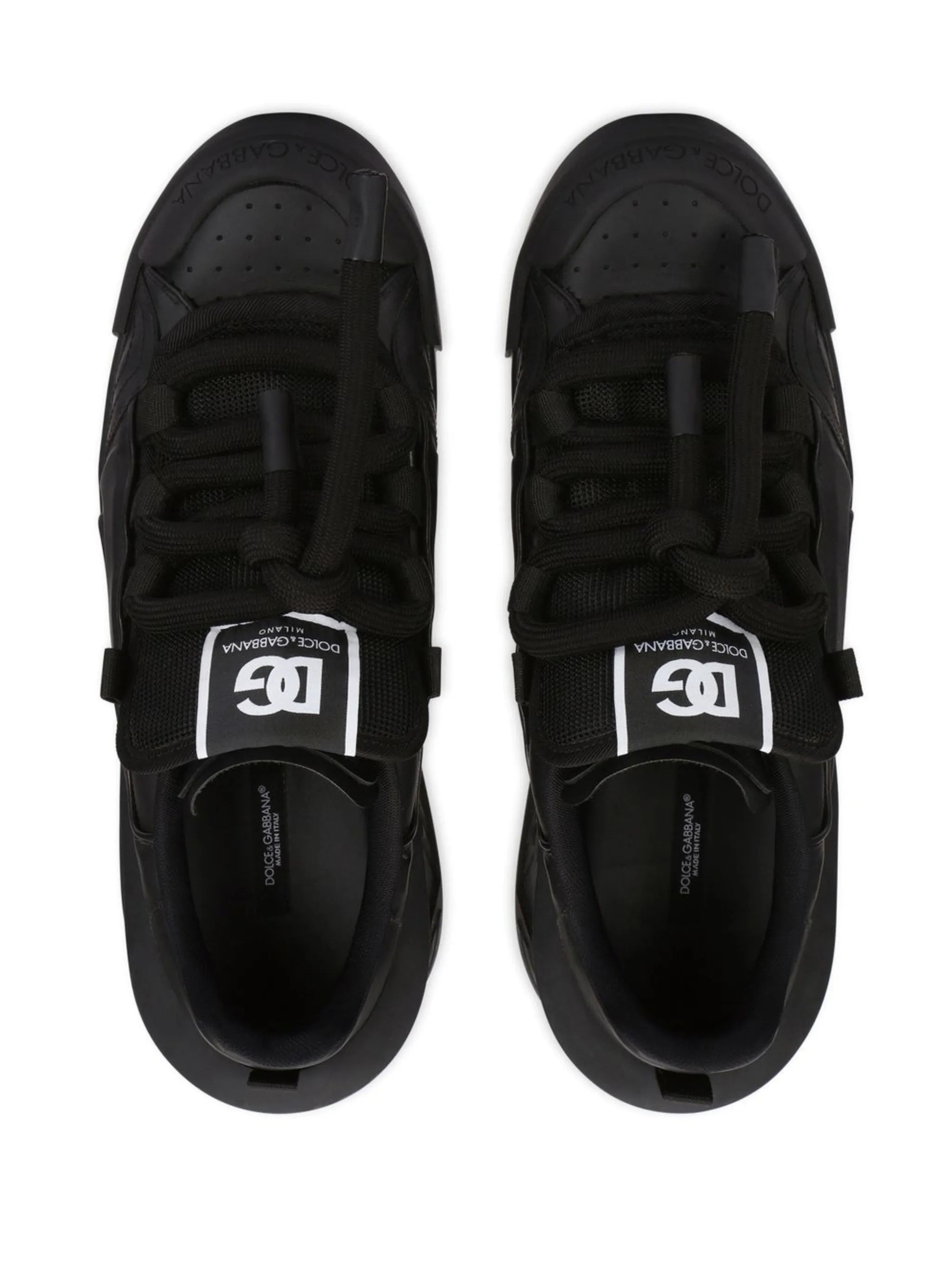 logo-patch low-top sneakers