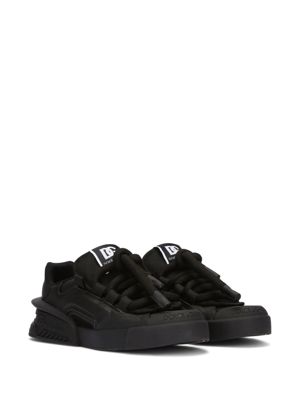 logo-patch low-top sneakers