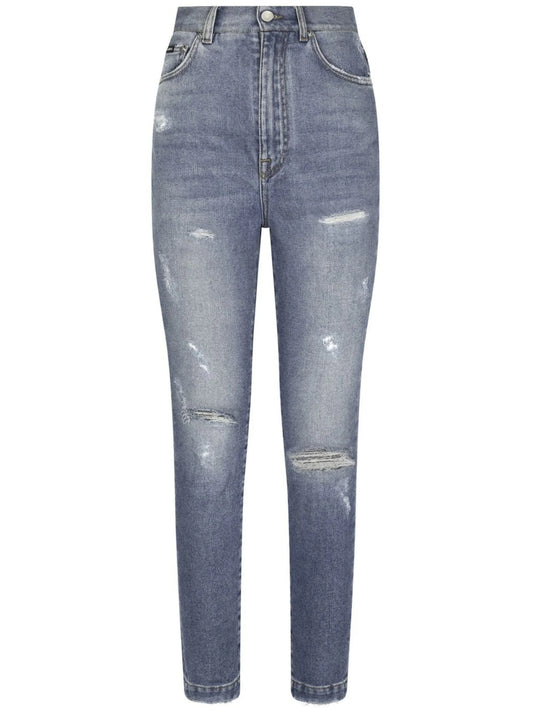Grace distressed skinny jeans