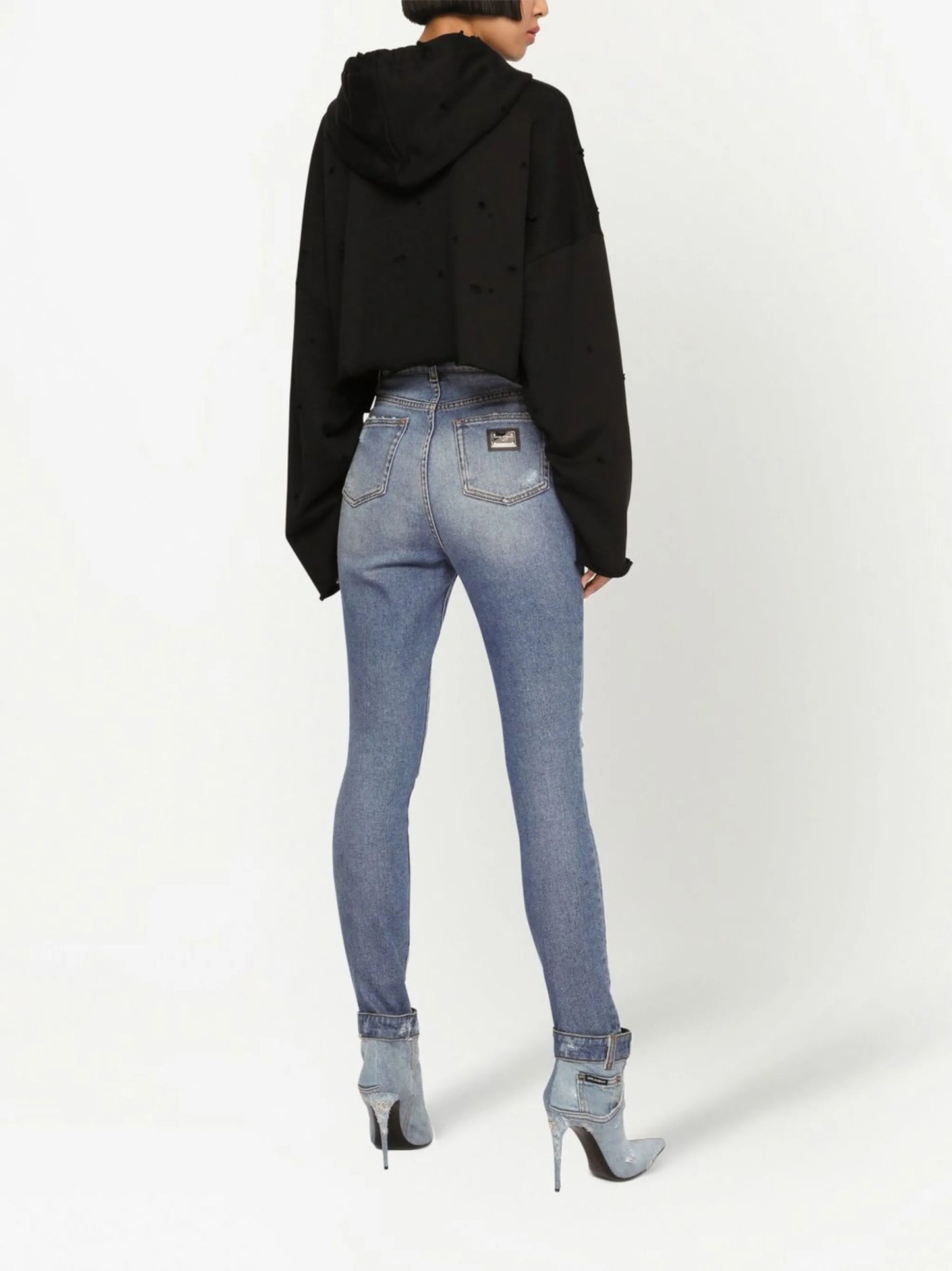 Grace distressed skinny jeans