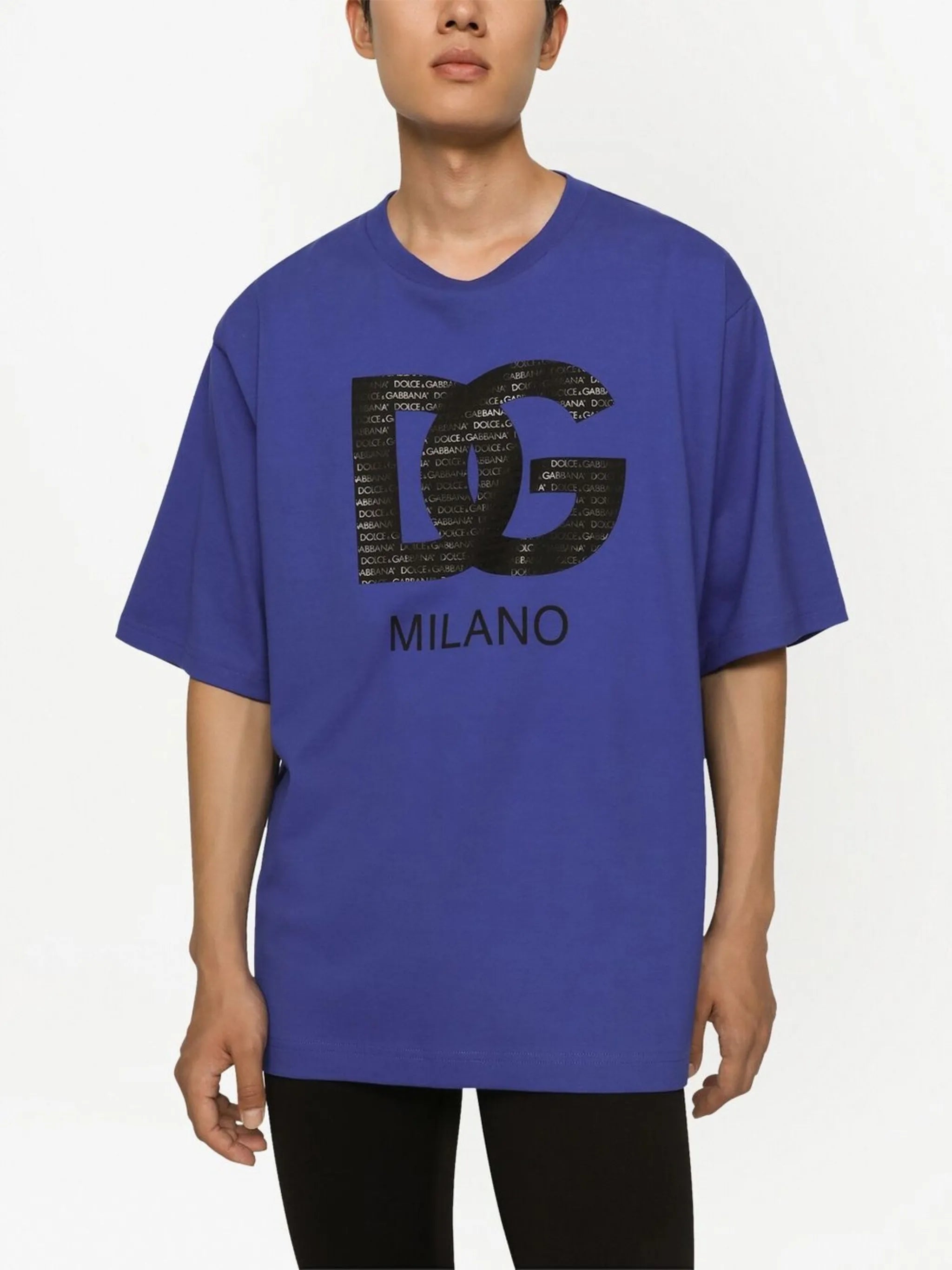 logo-print cotton T-shirt
