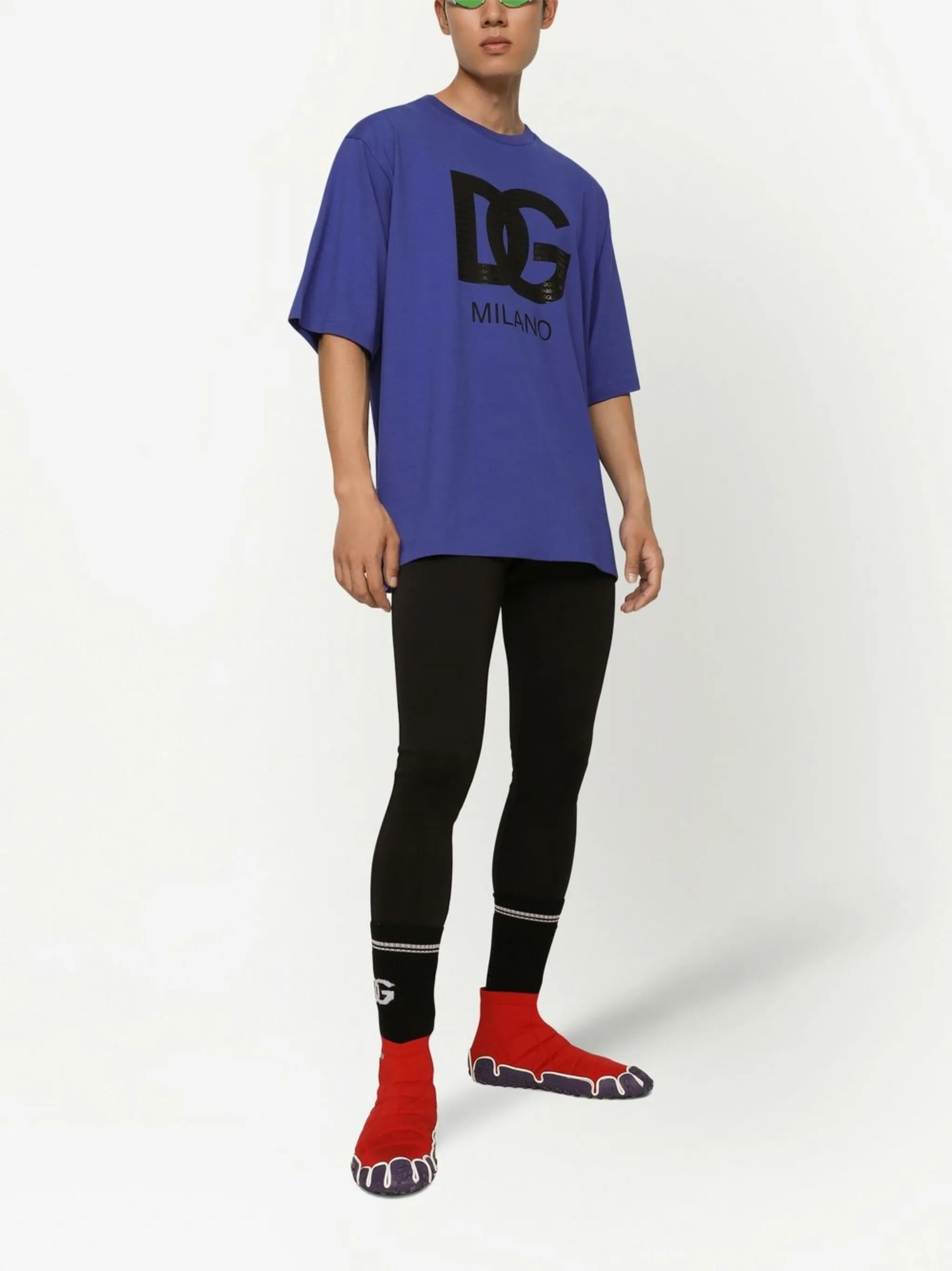 logo-print cotton T-shirt