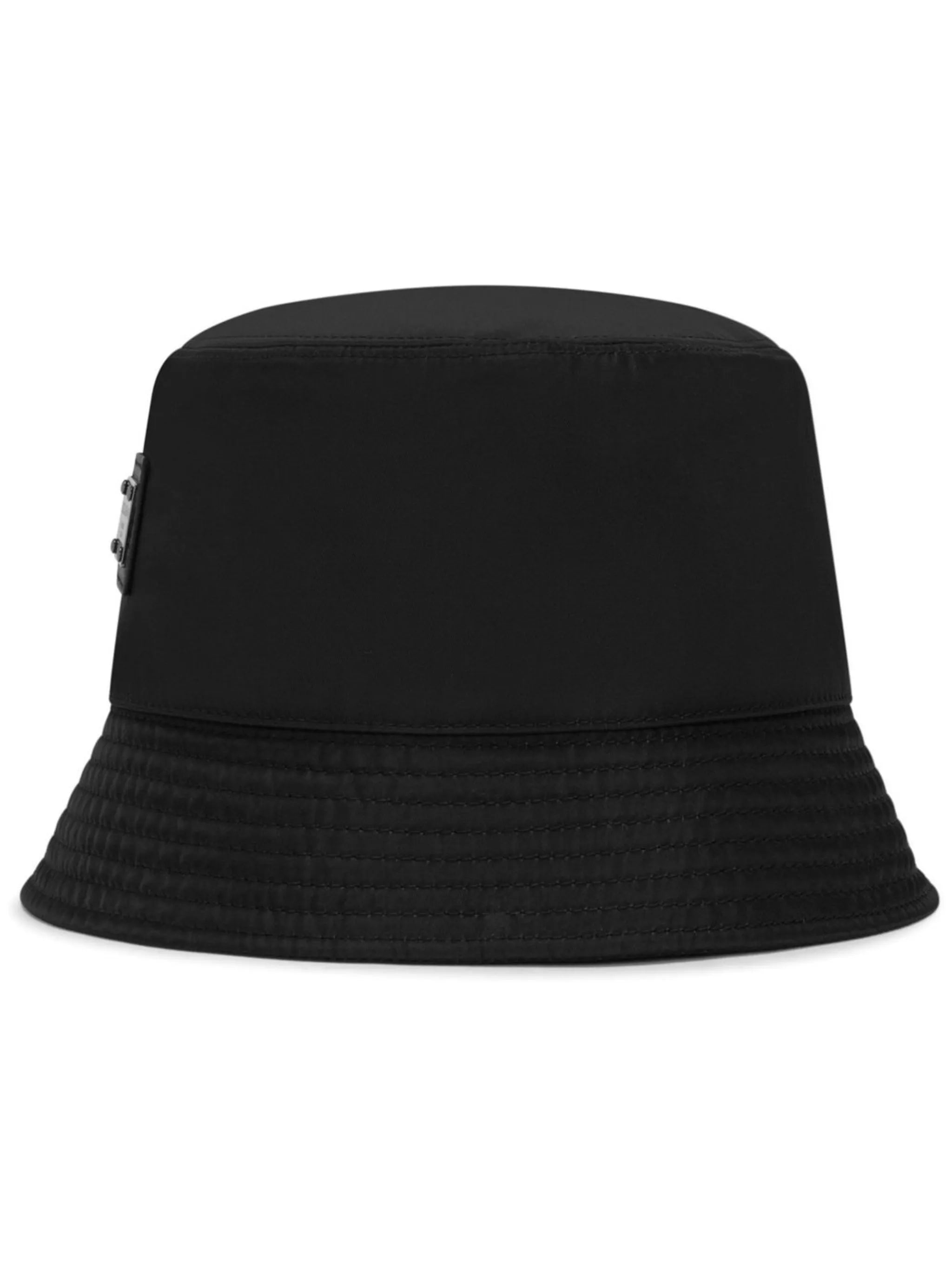 logo-appliqué bucket hat