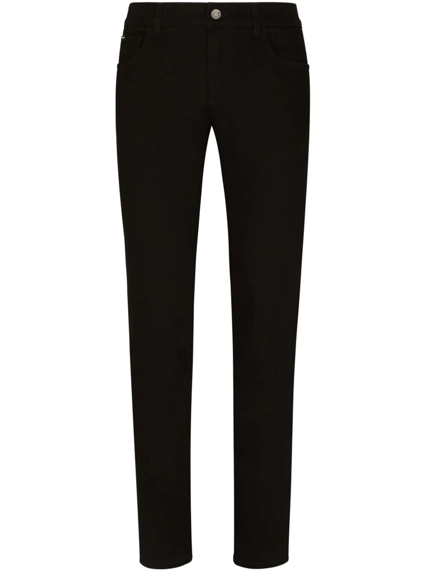 logo-appliqué skinny jeans