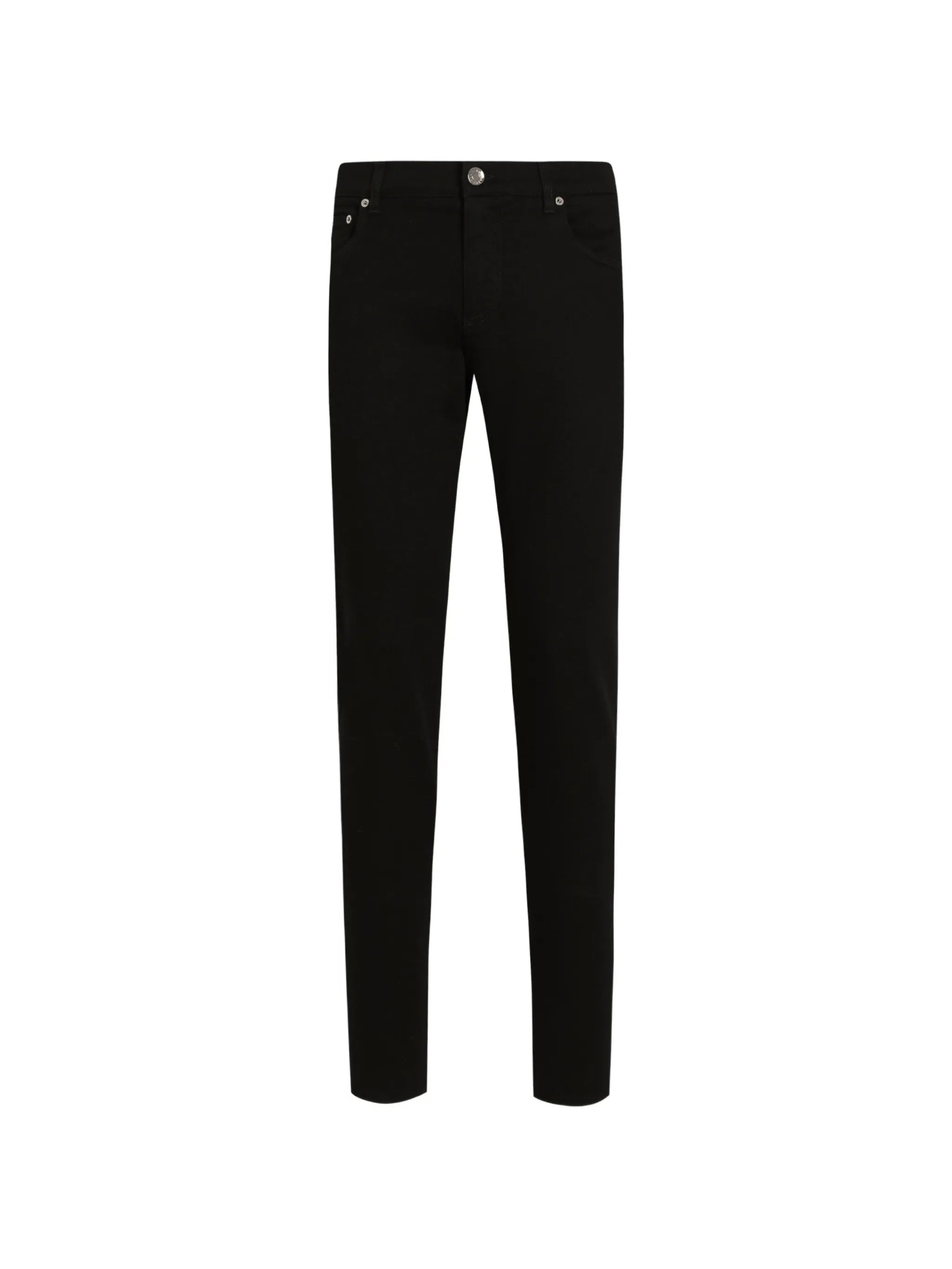 logo-appliqué skinny jeans