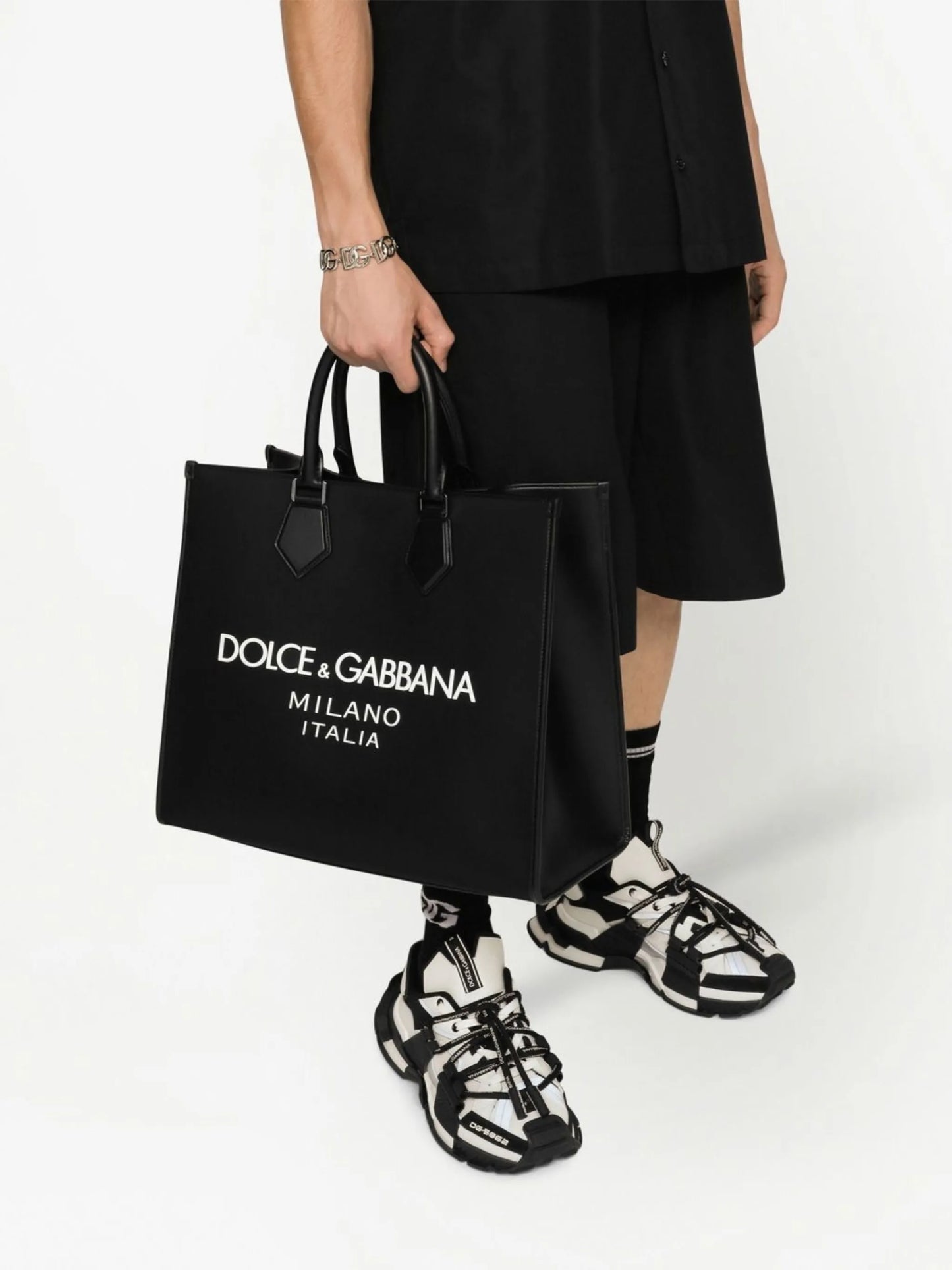 DG-logo chain-link bracelet