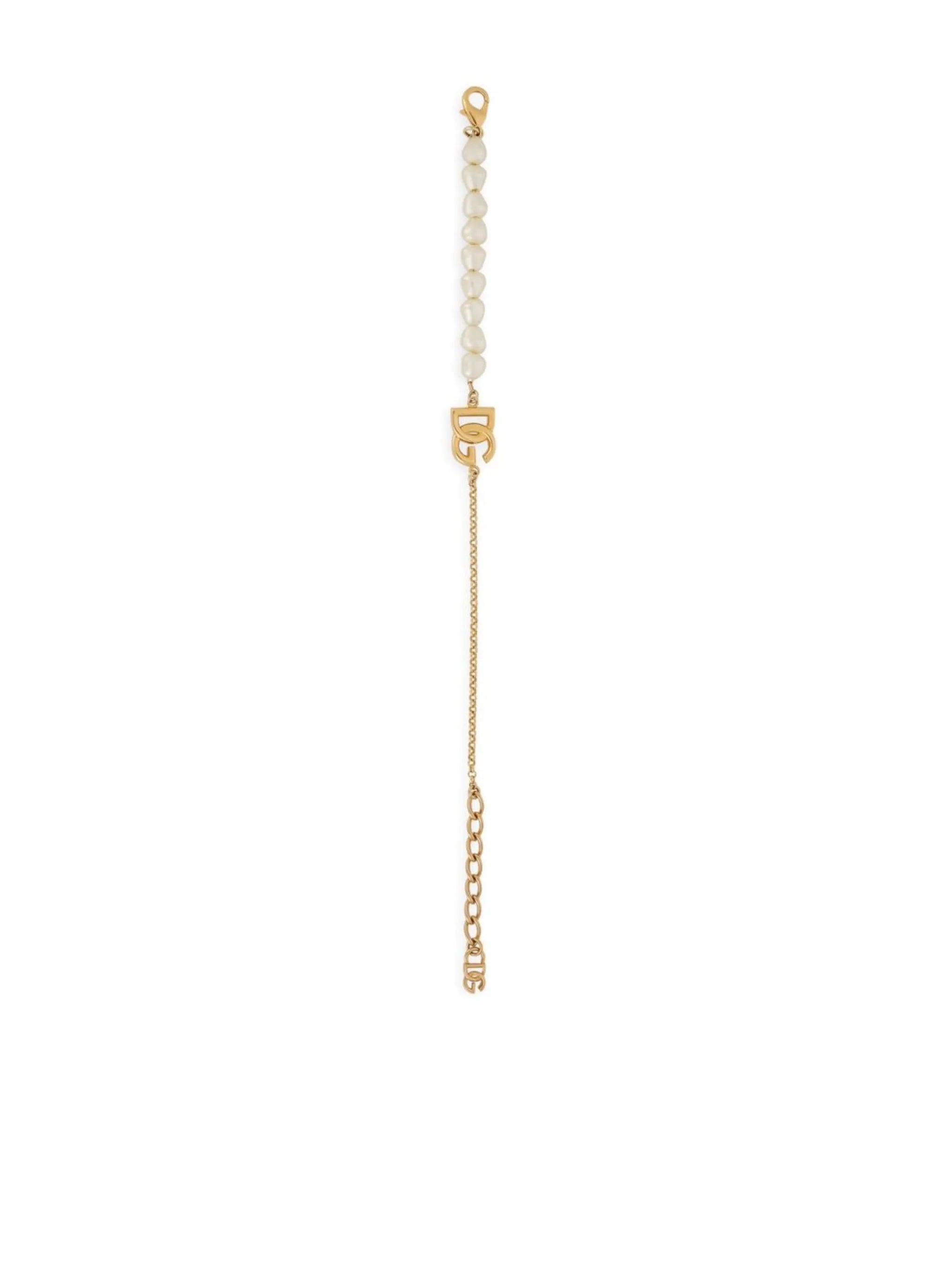 logo pearl bracelet